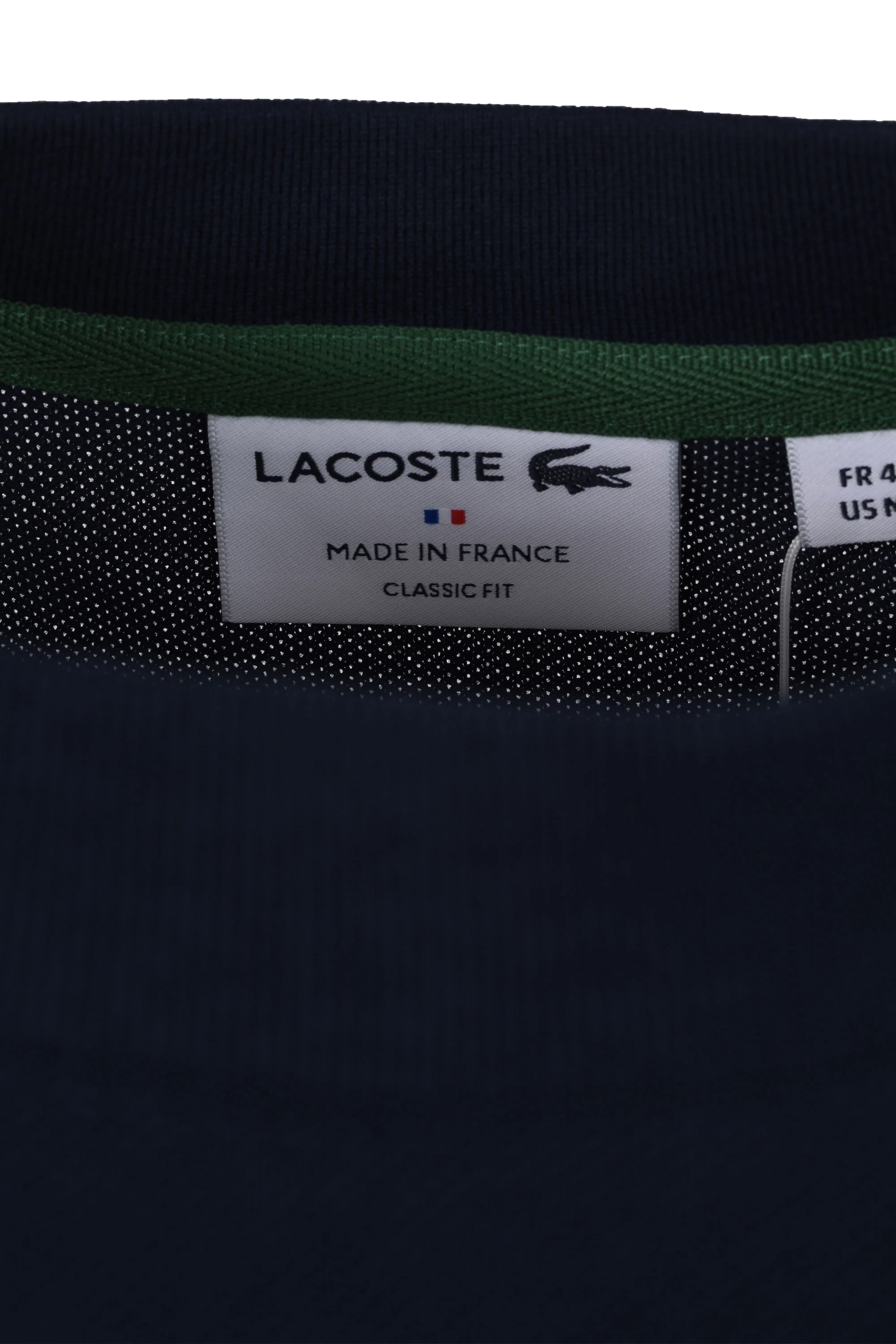 Lacoste Made In France Classic Fit T-Shirt Midnight Blue - Image 5