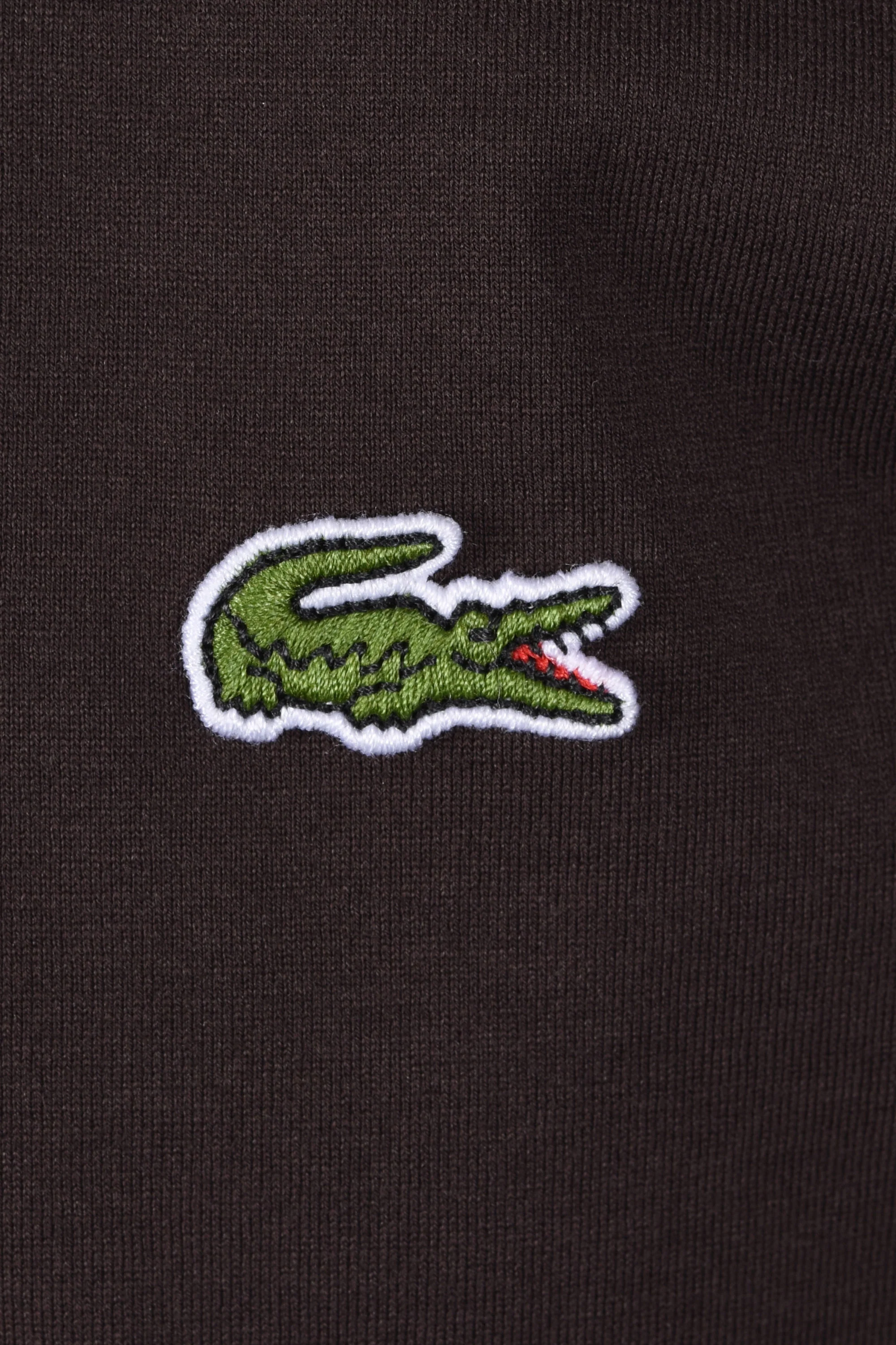 Lacoste Made in France T-Shirt Brown - Image 3