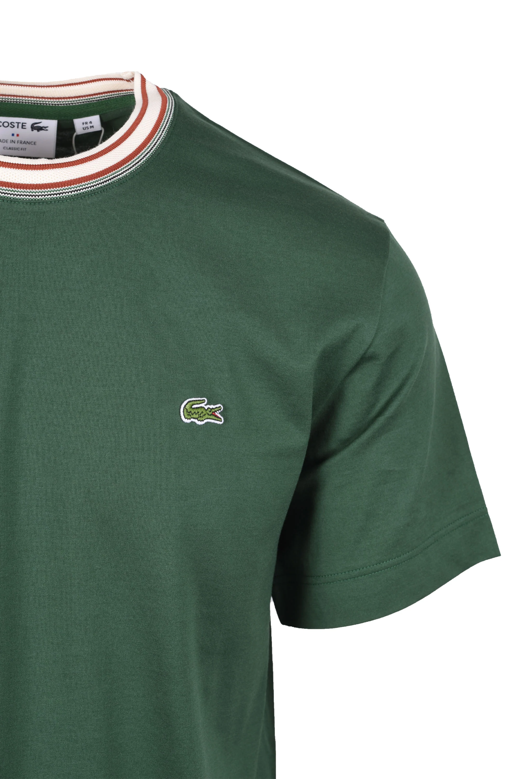 Lacoste Made in France T-Shirt Green - Image 2