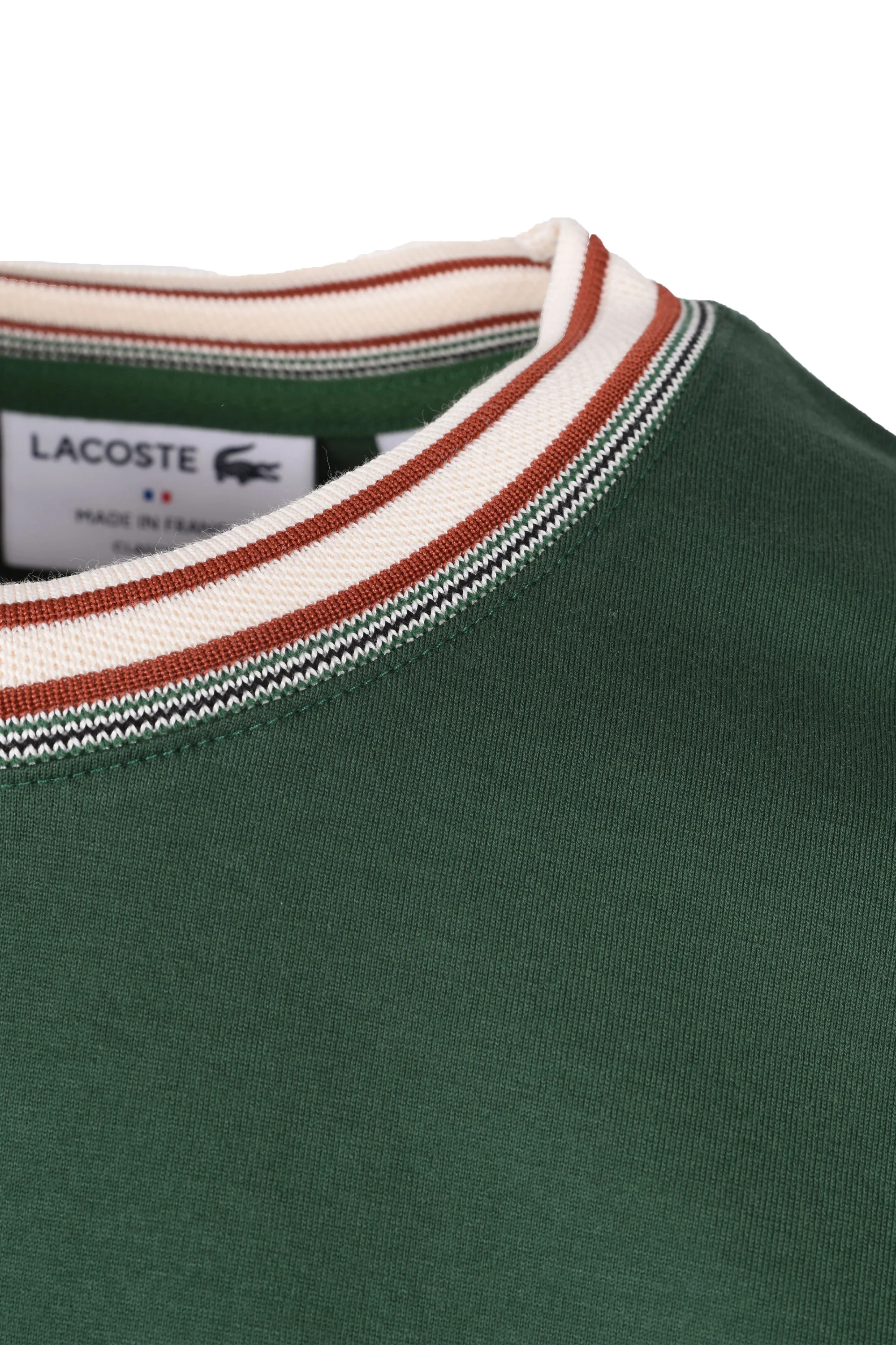 Lacoste Made in France T-Shirt Green - Image 4