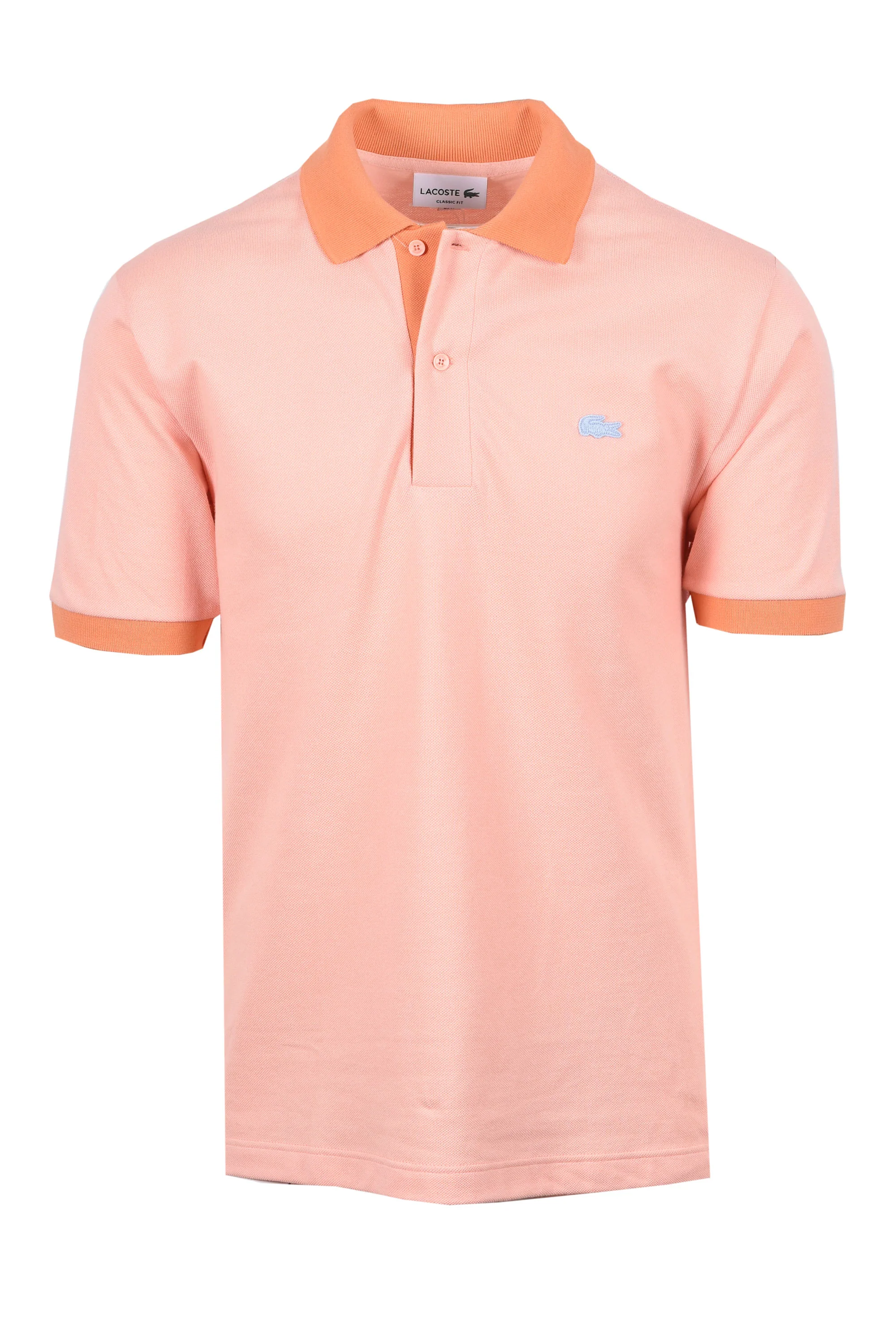 LACOSTE POLO SHIRT PEACH/ORANGE