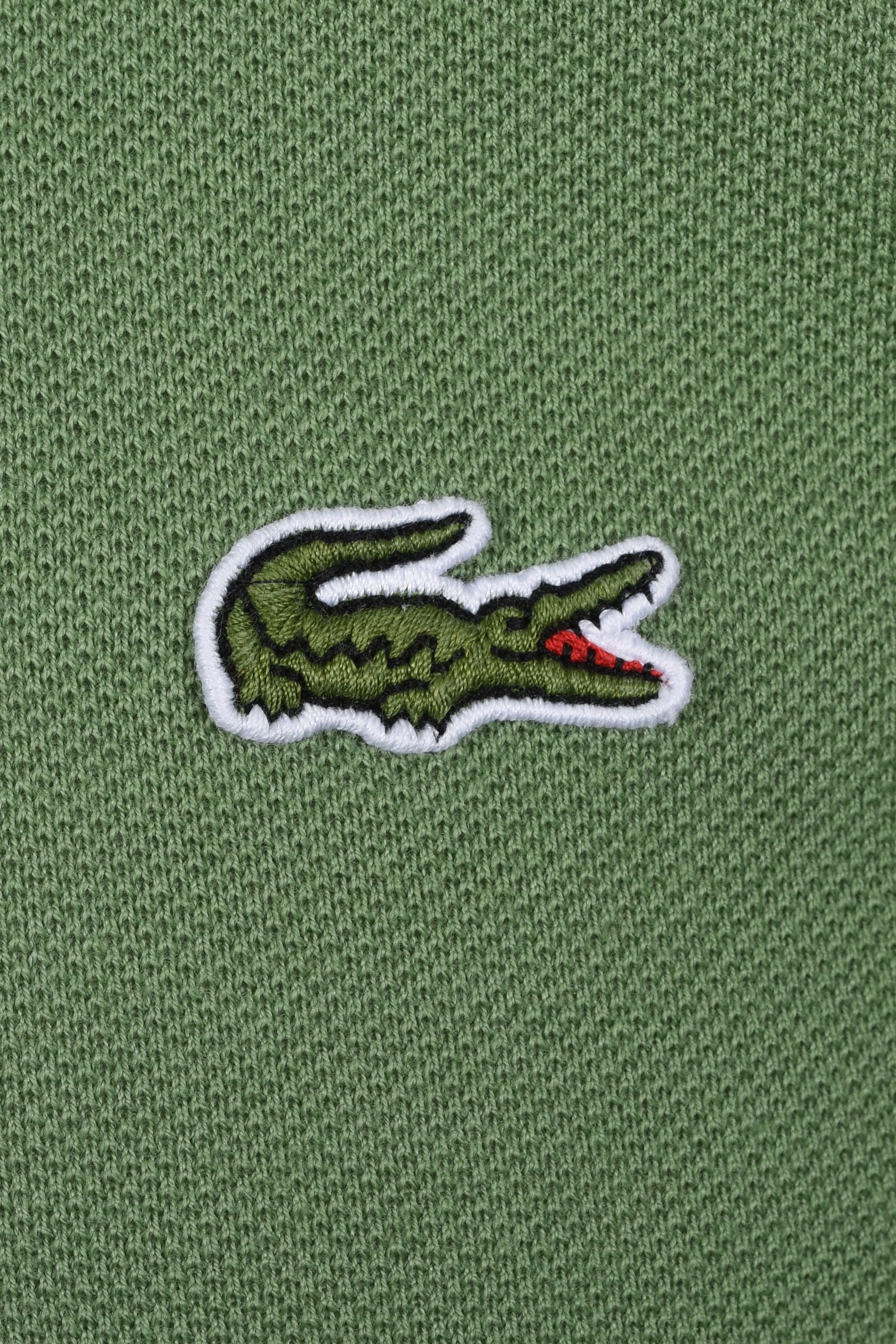 Lacoste L.12.12 Pique Cotton Polo Shirt LIGHT GREEN - Image 3
