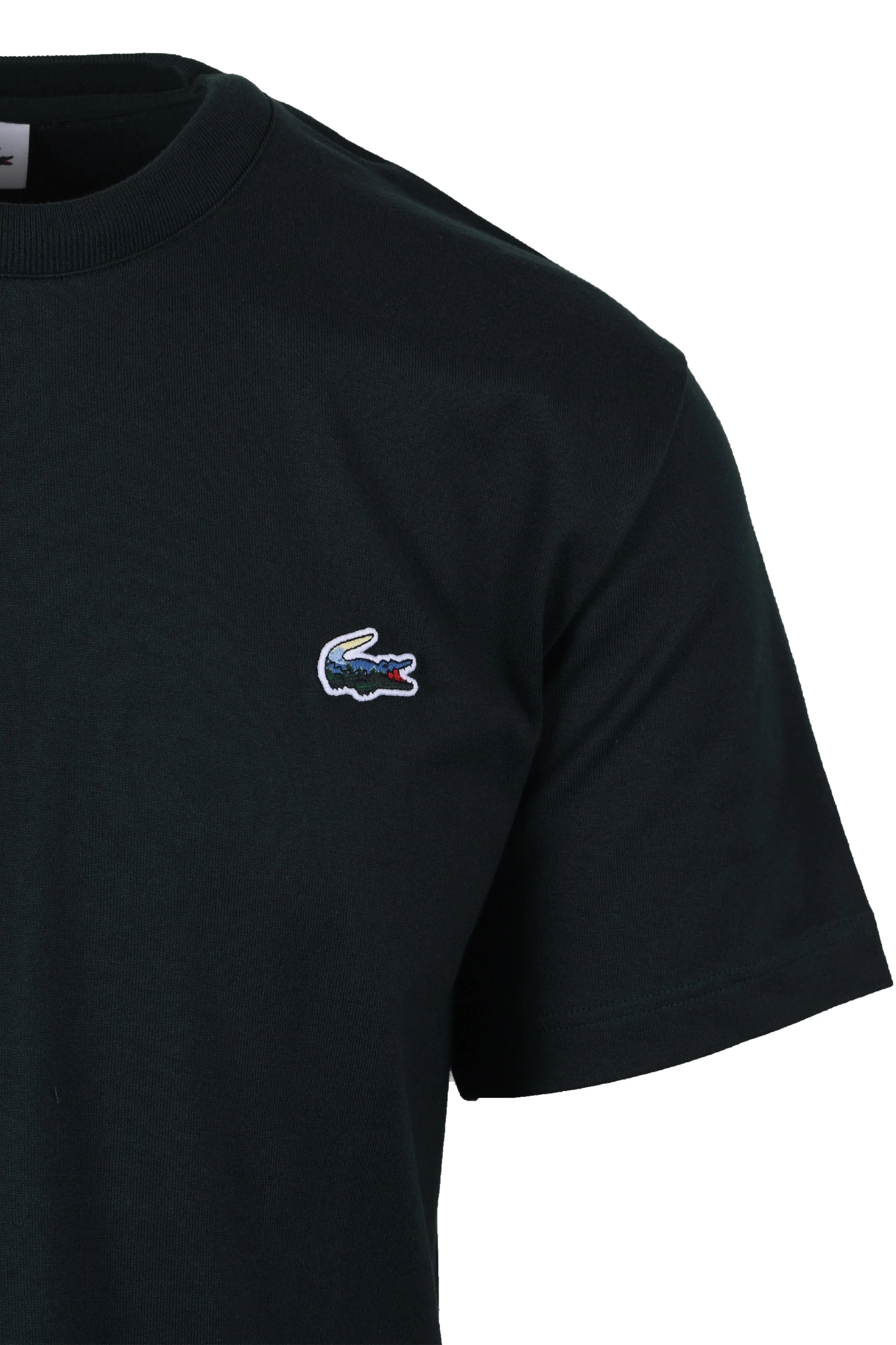 Lacoste Landscape Croc T-Shirt Dark Green - Image 3