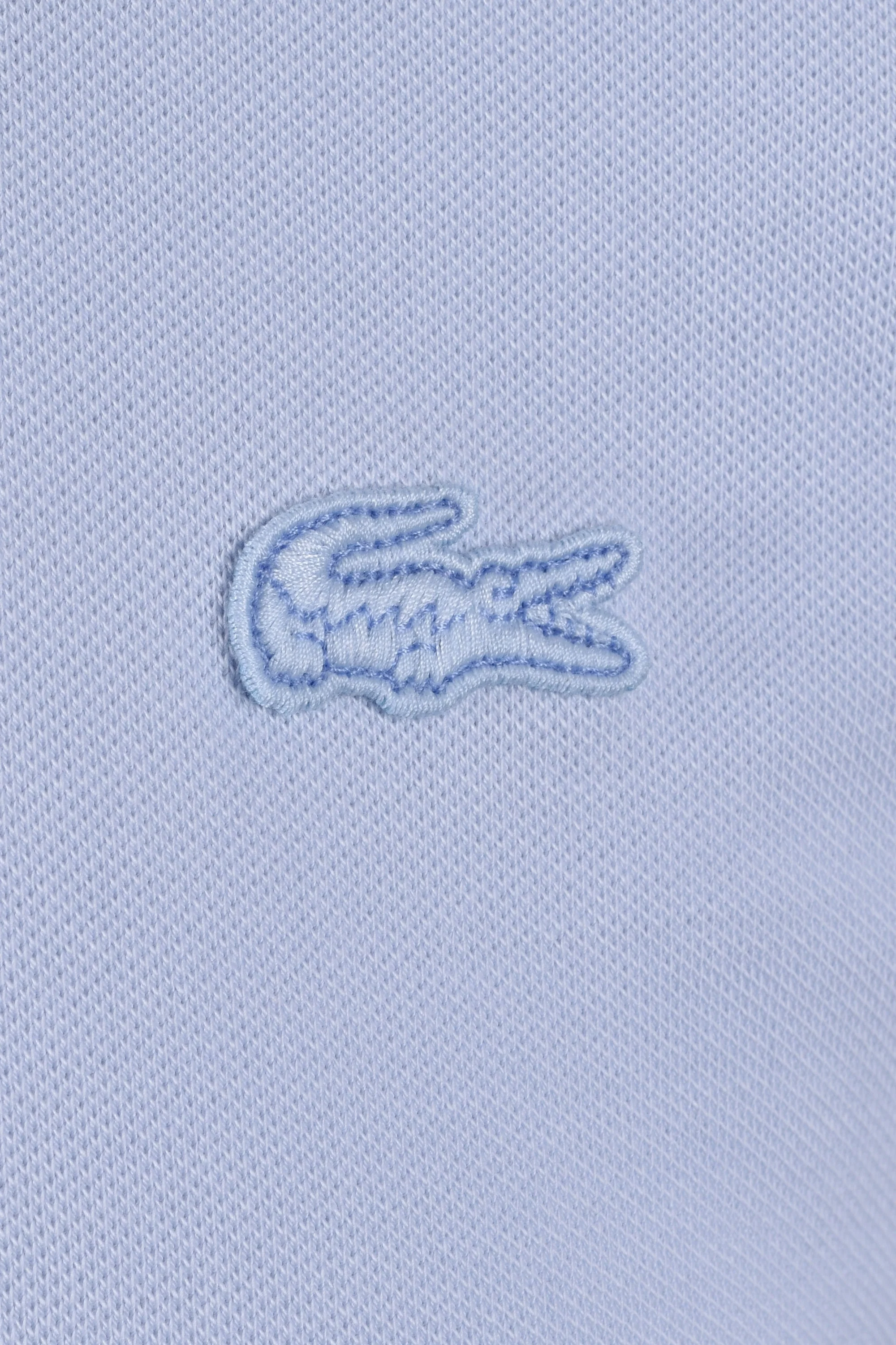 Lacoste Pique Tee Light Blue - Image 2