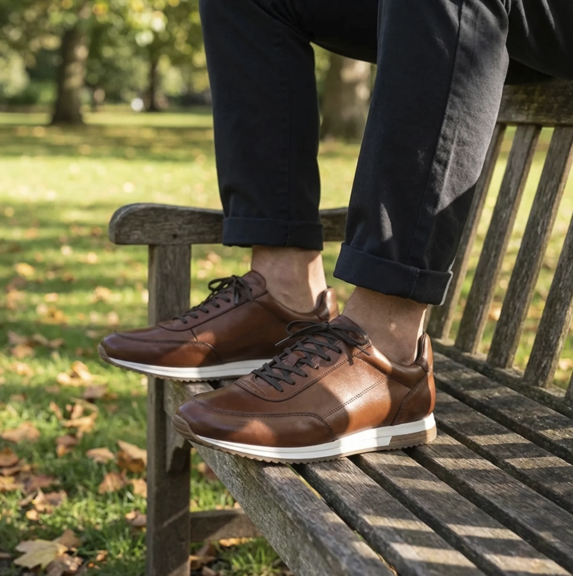 Loake Bannister Trainer Cedar Calf - Image 5