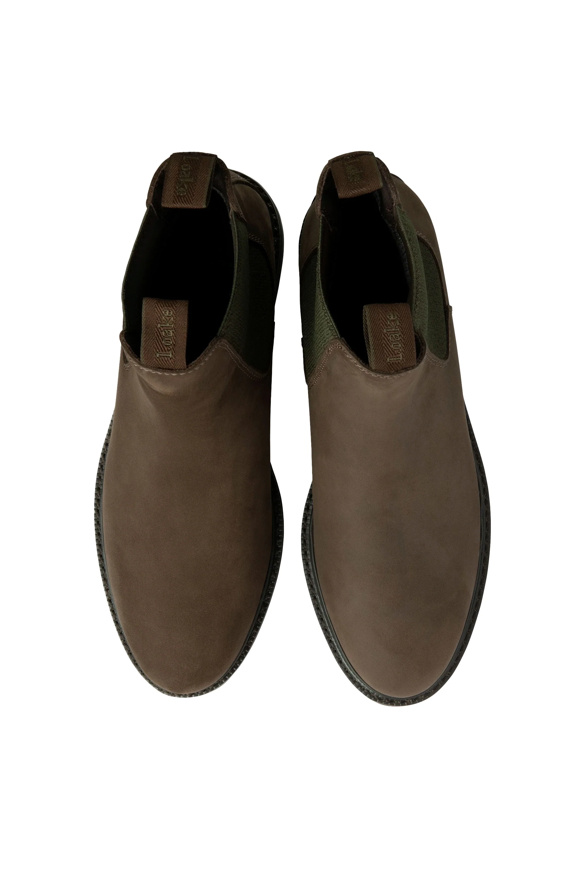 Loake Ducksworth Chelsea Boot Brown Nubuck - Image 3