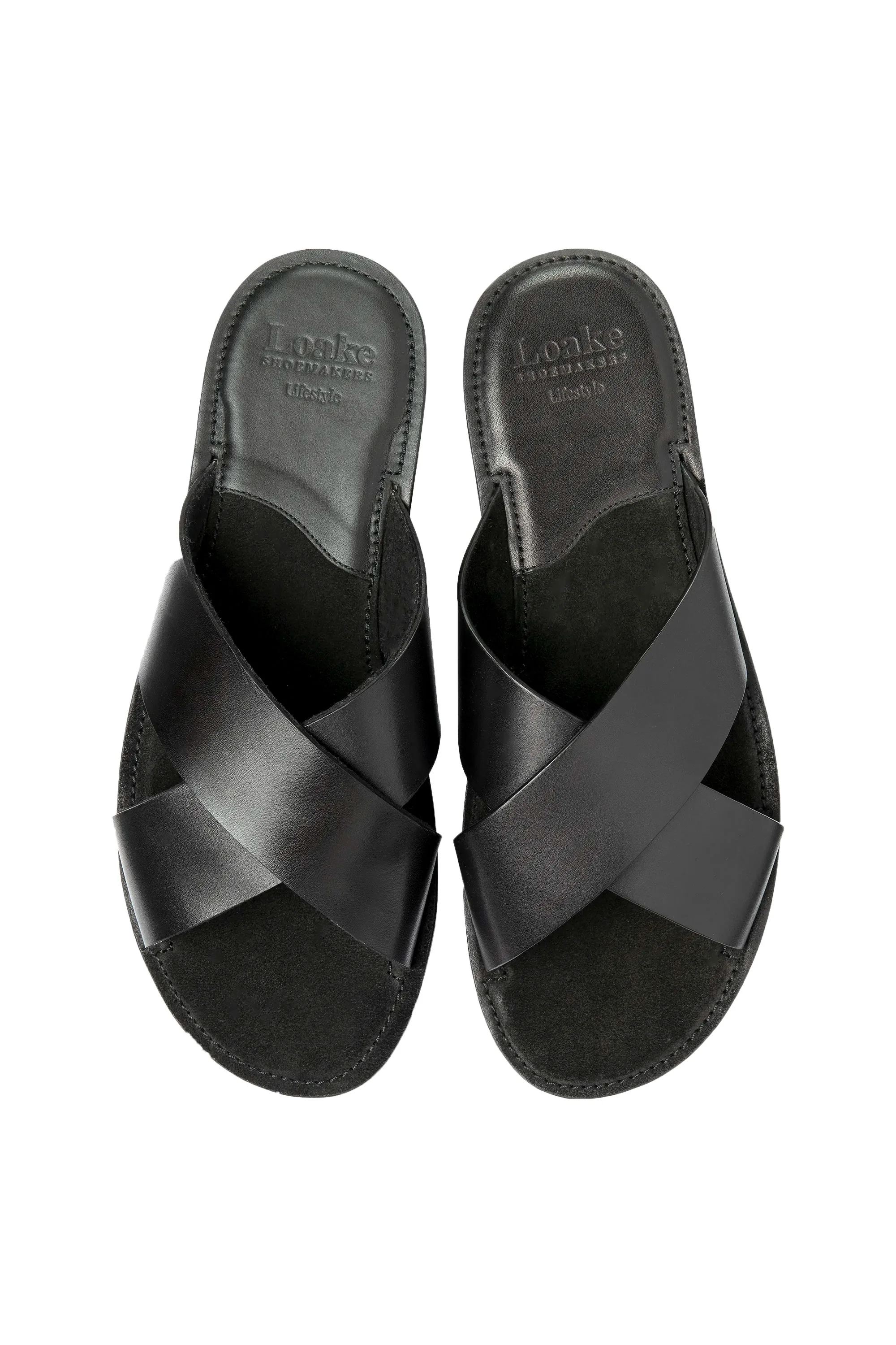 Loake Gozo Sandal Black - Image 3