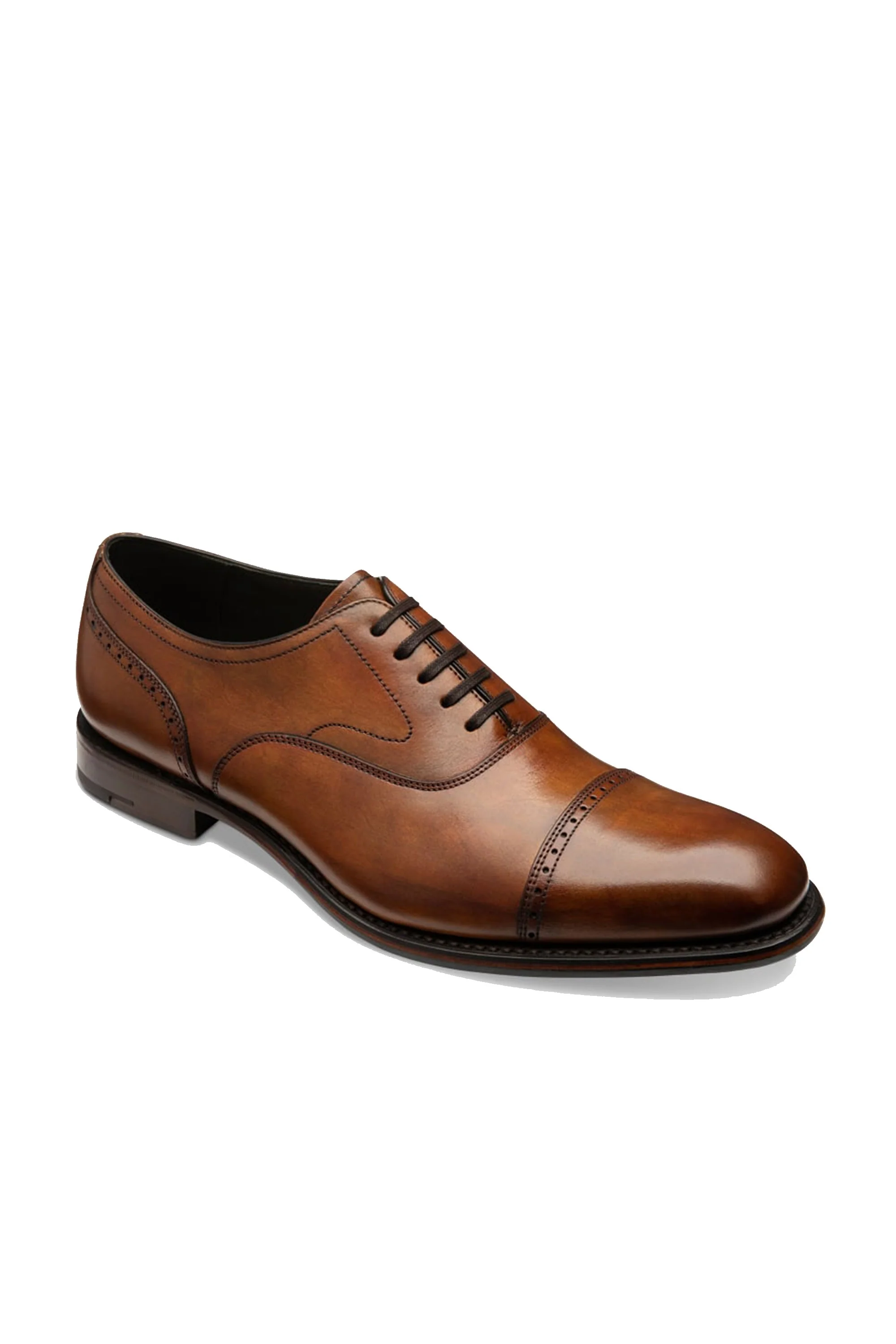 Loake Hughes Hand Painted Shoe Chestnut - Image 2