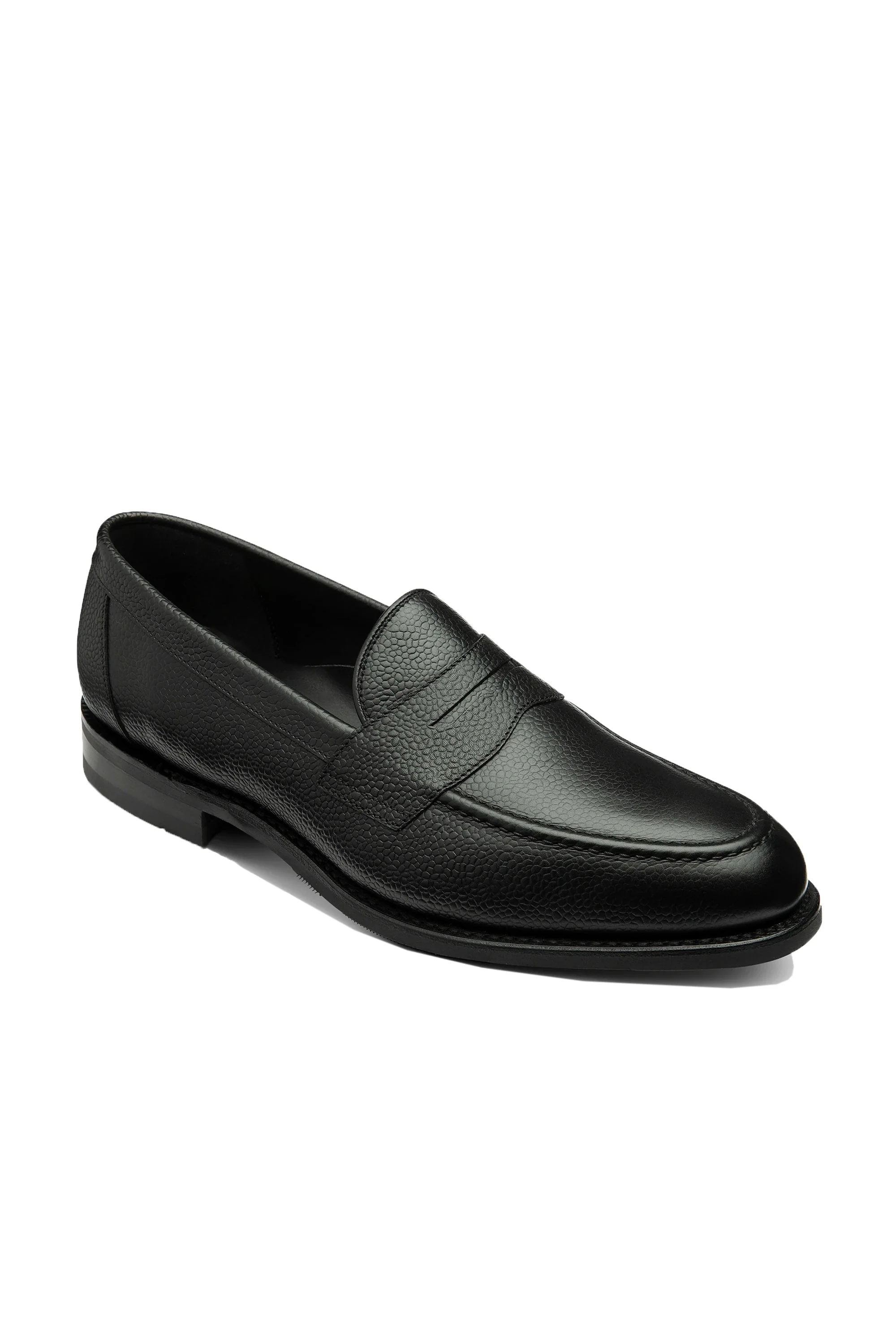 Loake Imperial Black Saddle Loafer Black - Image 2