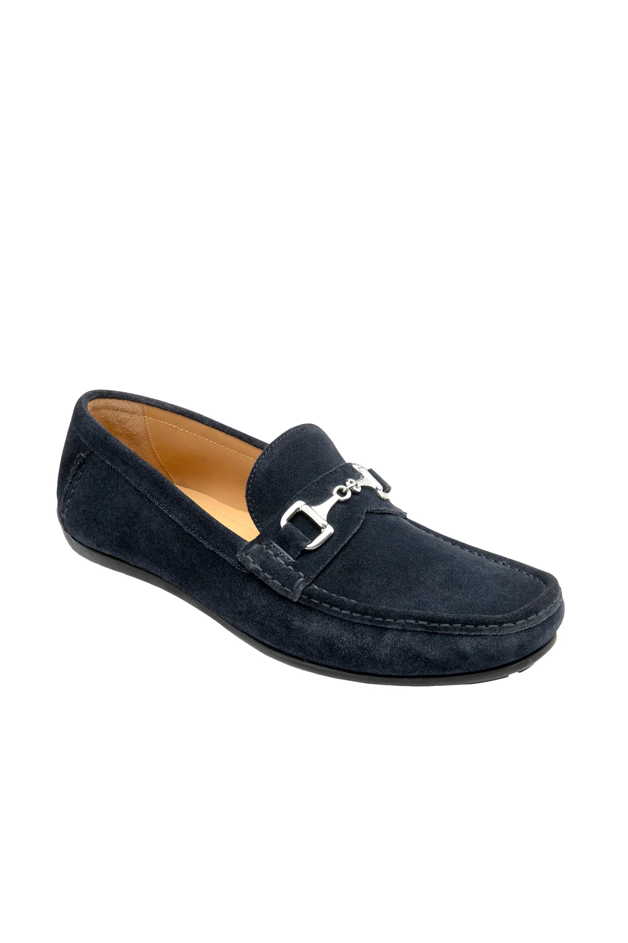 LOAKE HAWTHORN DRIVER SHOE NAVY SUEDE - Image 2