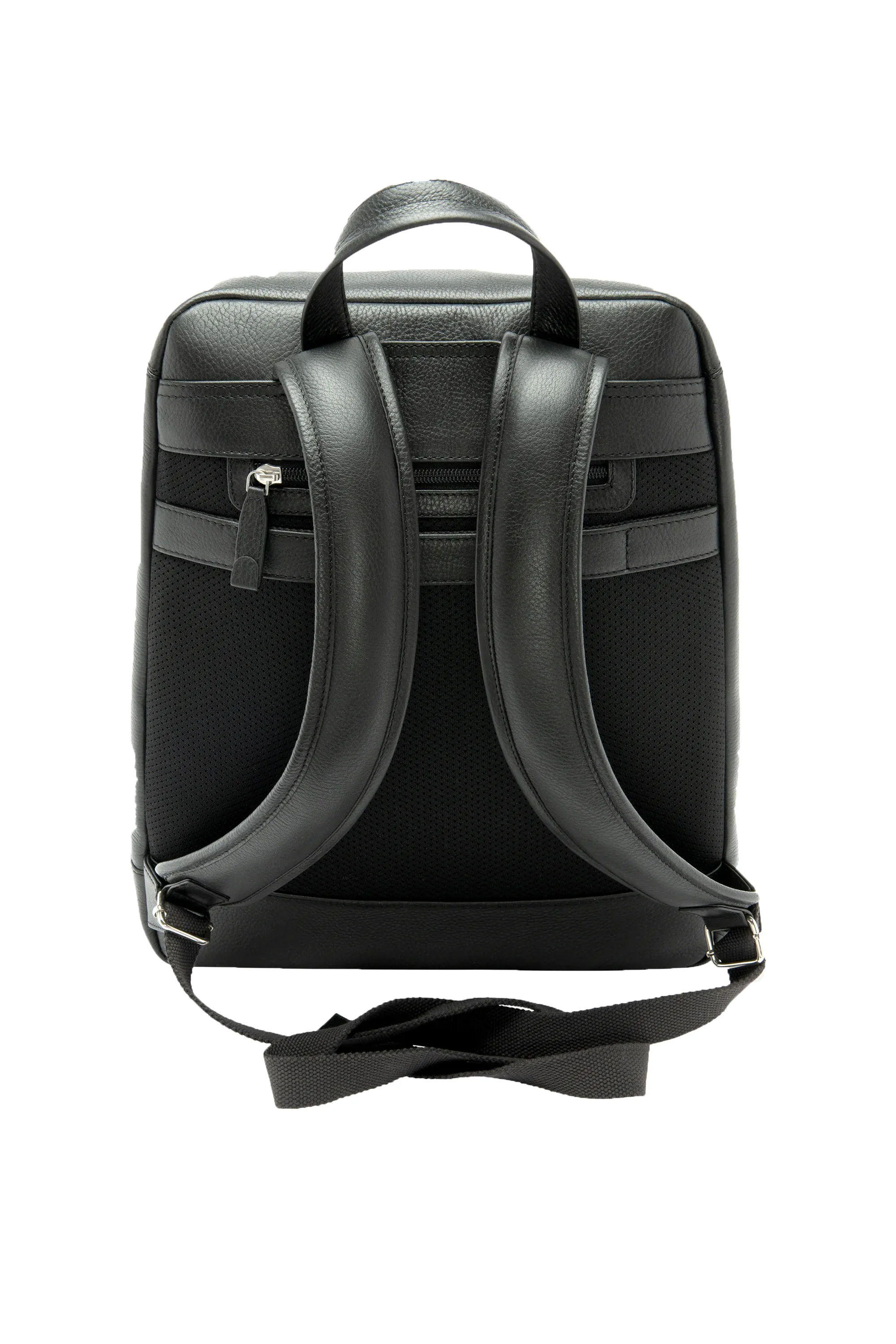 LOAKE WATERLOO LEATHER RUCKSACK BLACK - Image 3