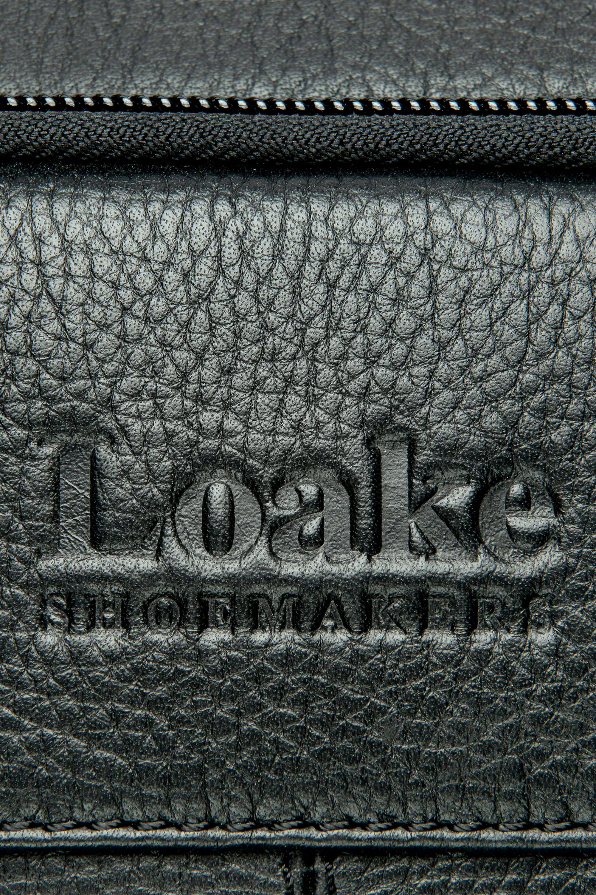 LOAKE WATERLOO LEATHER RUCKSACK BLACK - Image 4
