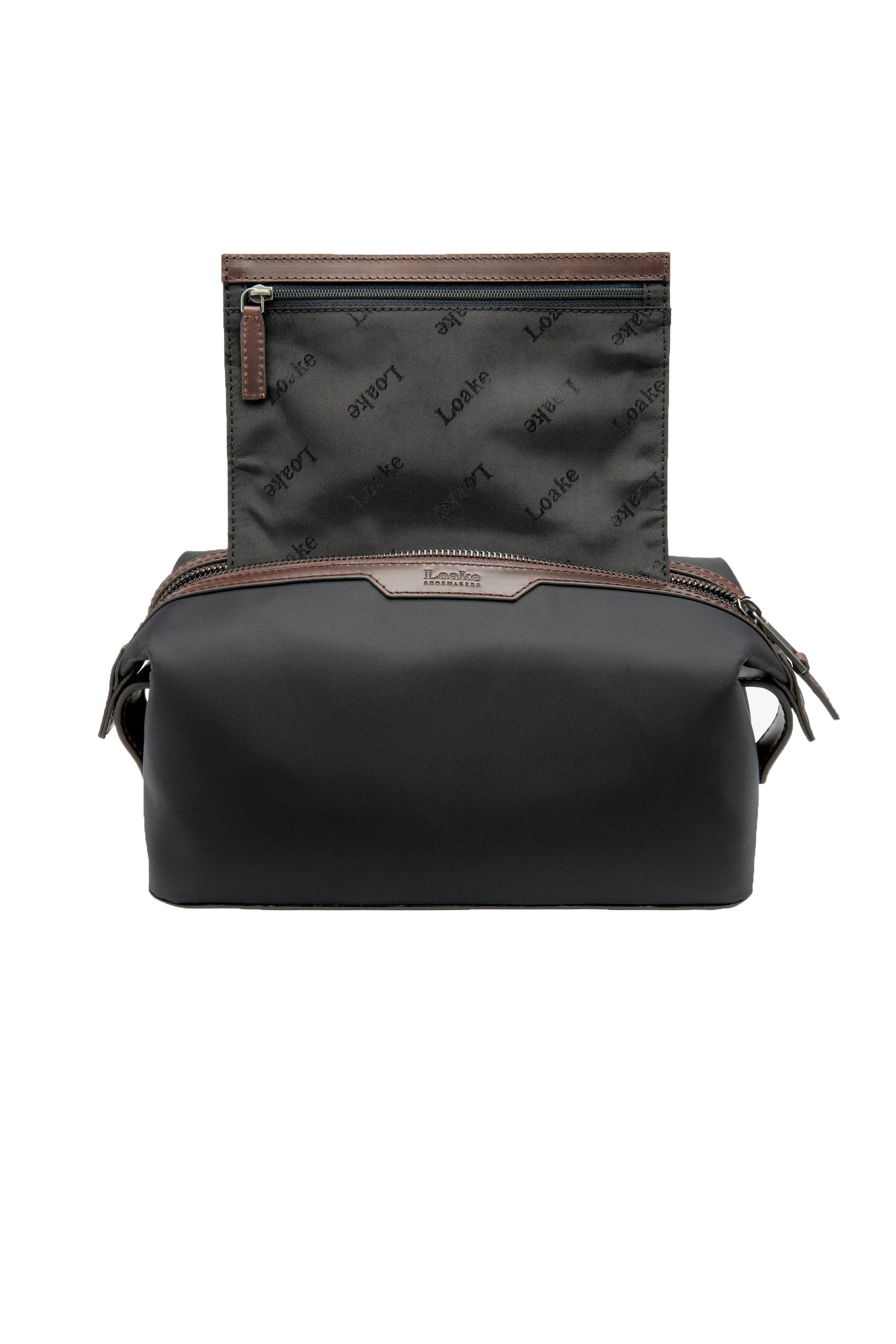 LOAKE WELLAND WASH BAG BLACK - Image 2