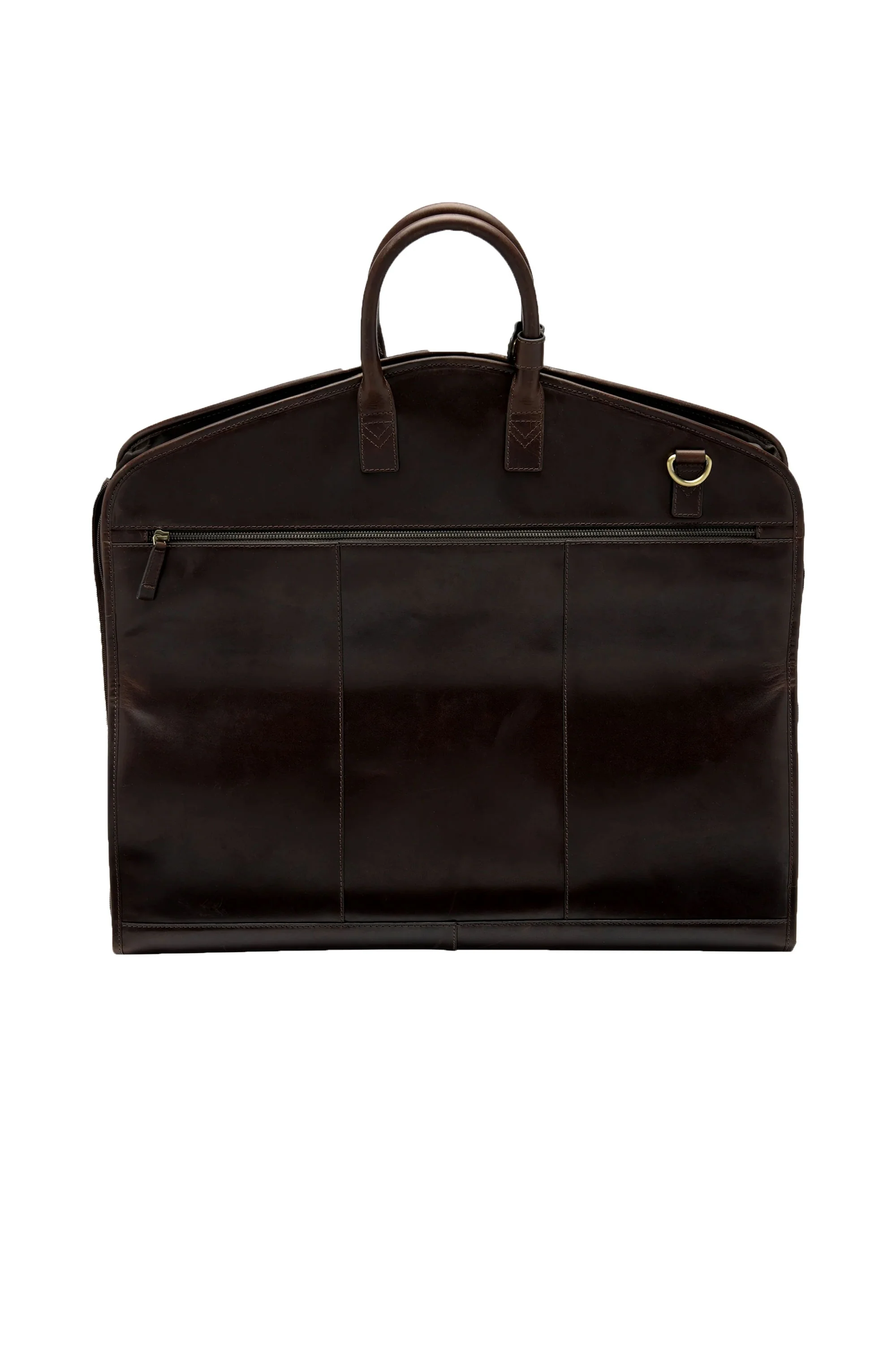 Loake London Suit Carrier Dark Brown Leather - Image 3