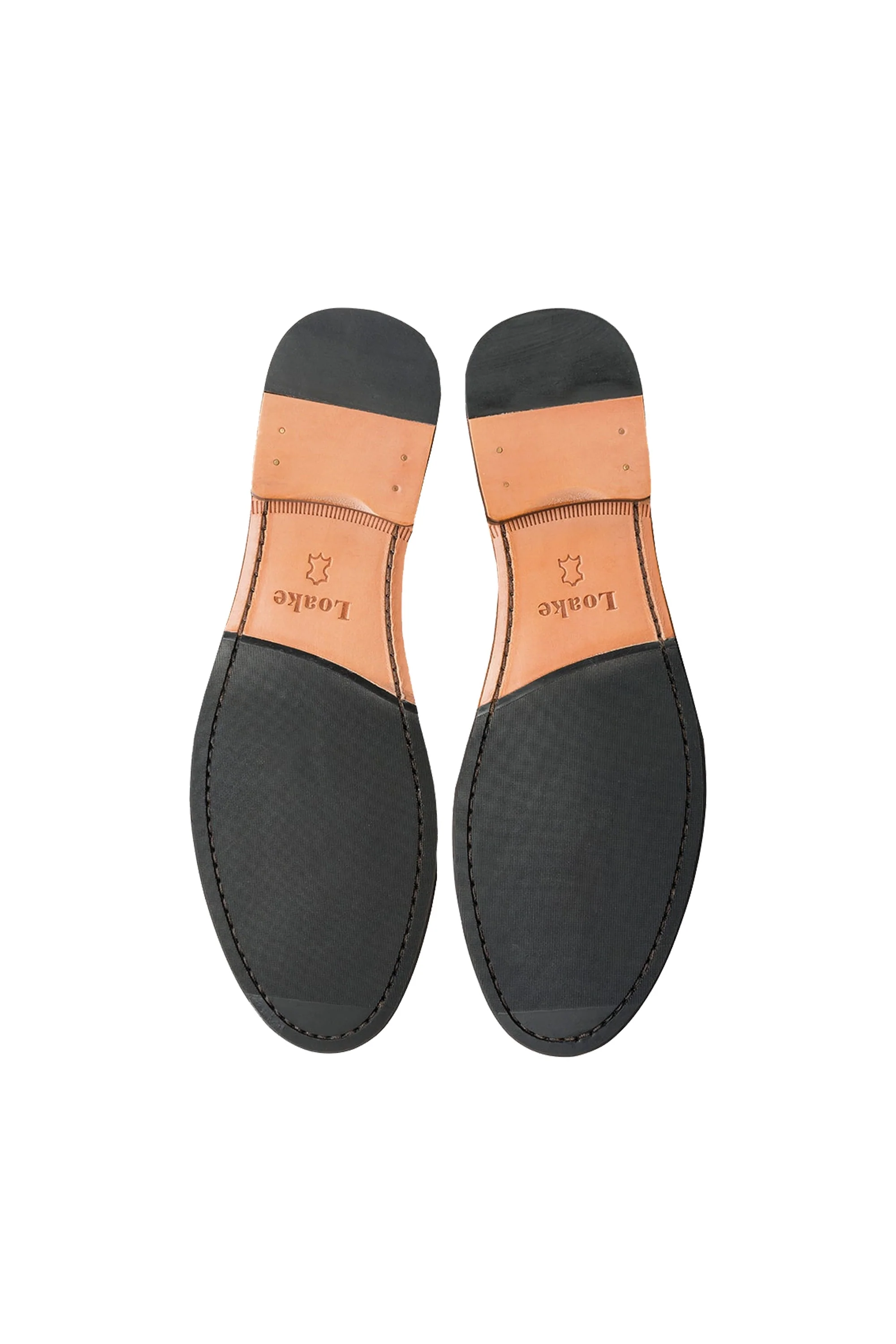 Loake Nicholson Suede Moccasin Shoes Dark Brown - Image 4