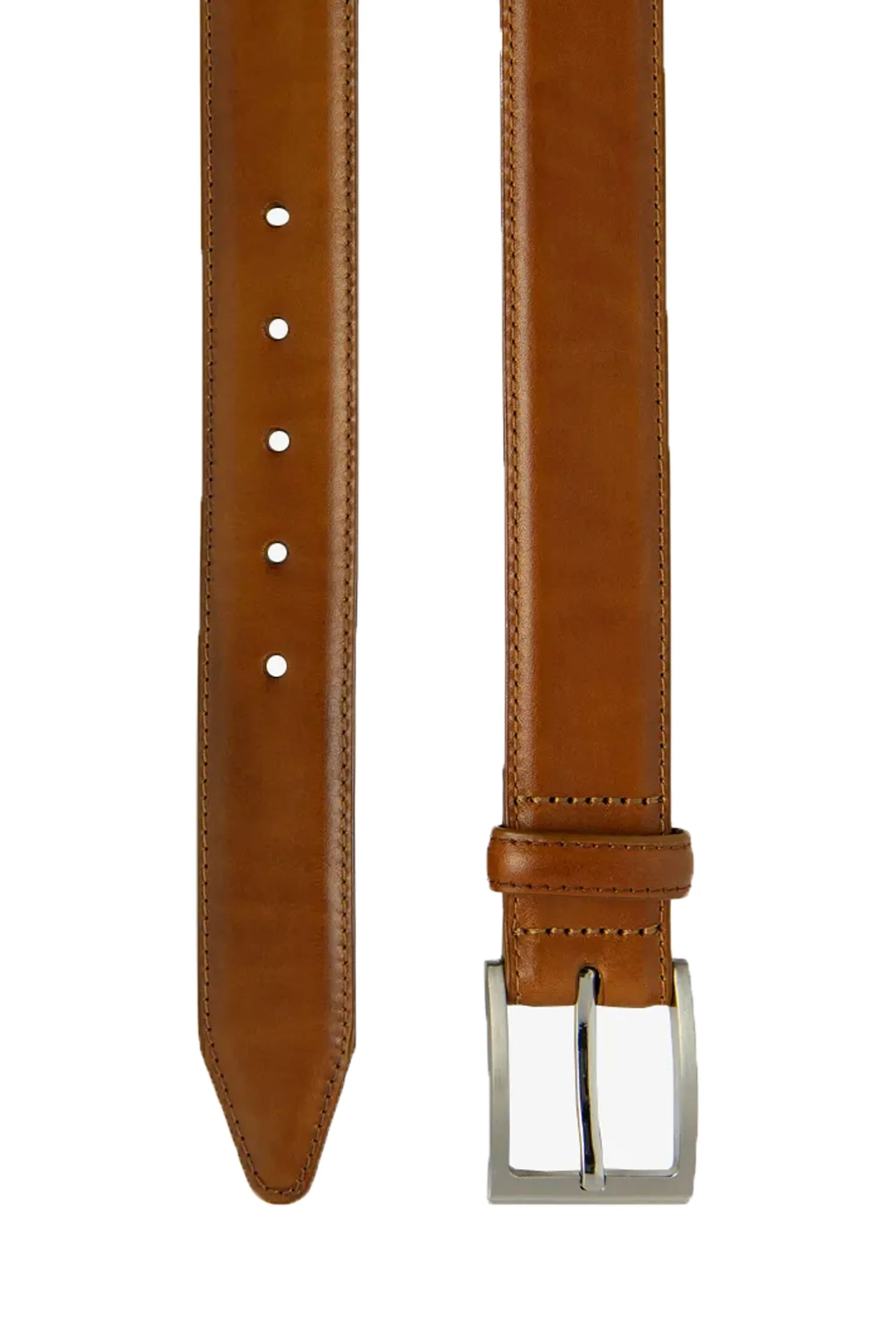 Loake Philip Formal Leather Belt Tan - Image 2
