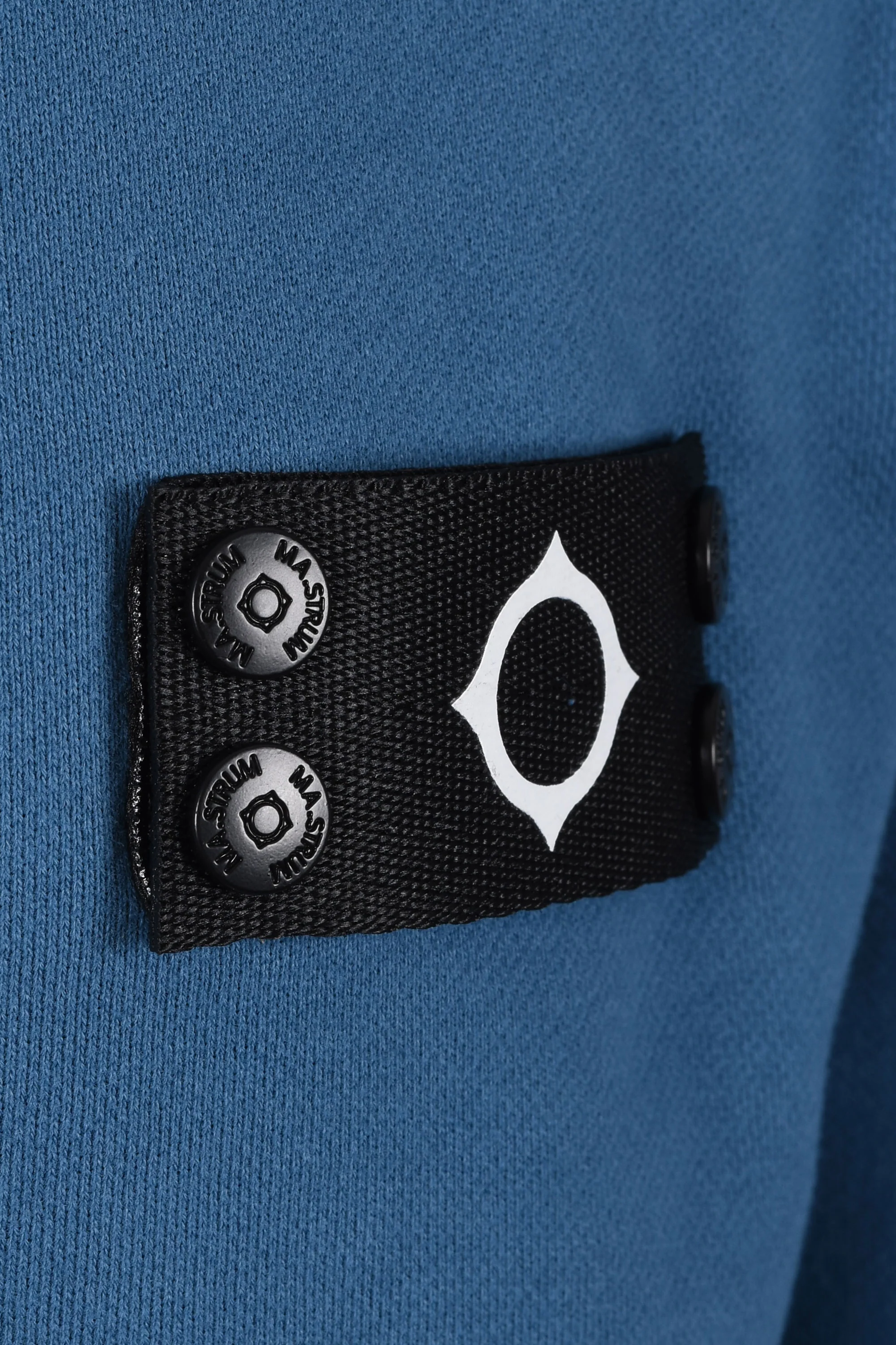 Ma.Strum Half Zip Sweatshirt Midnight - Image 3