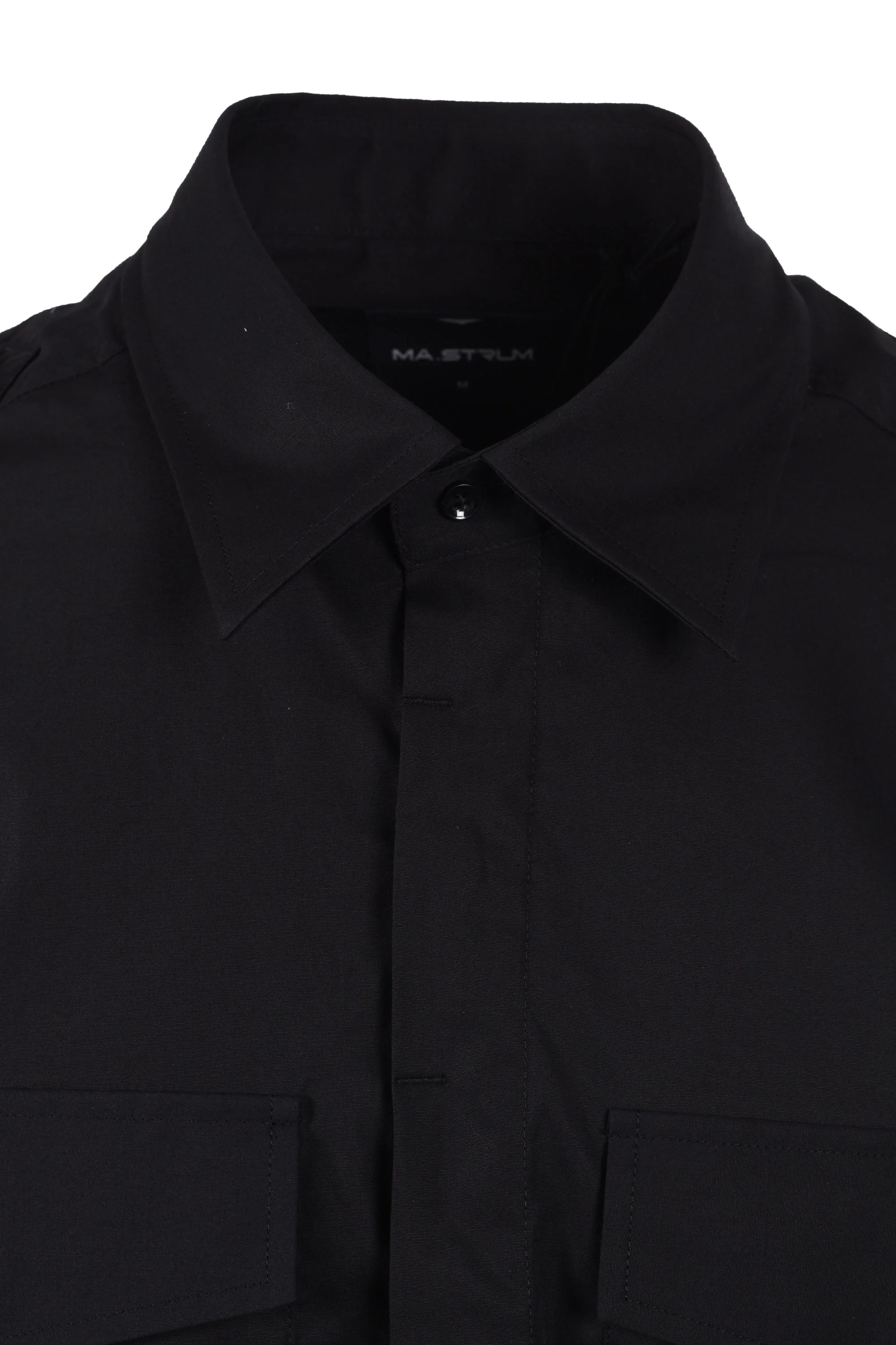 Ma.Strum LS Cyclone Shirt Jet Black - Image 2