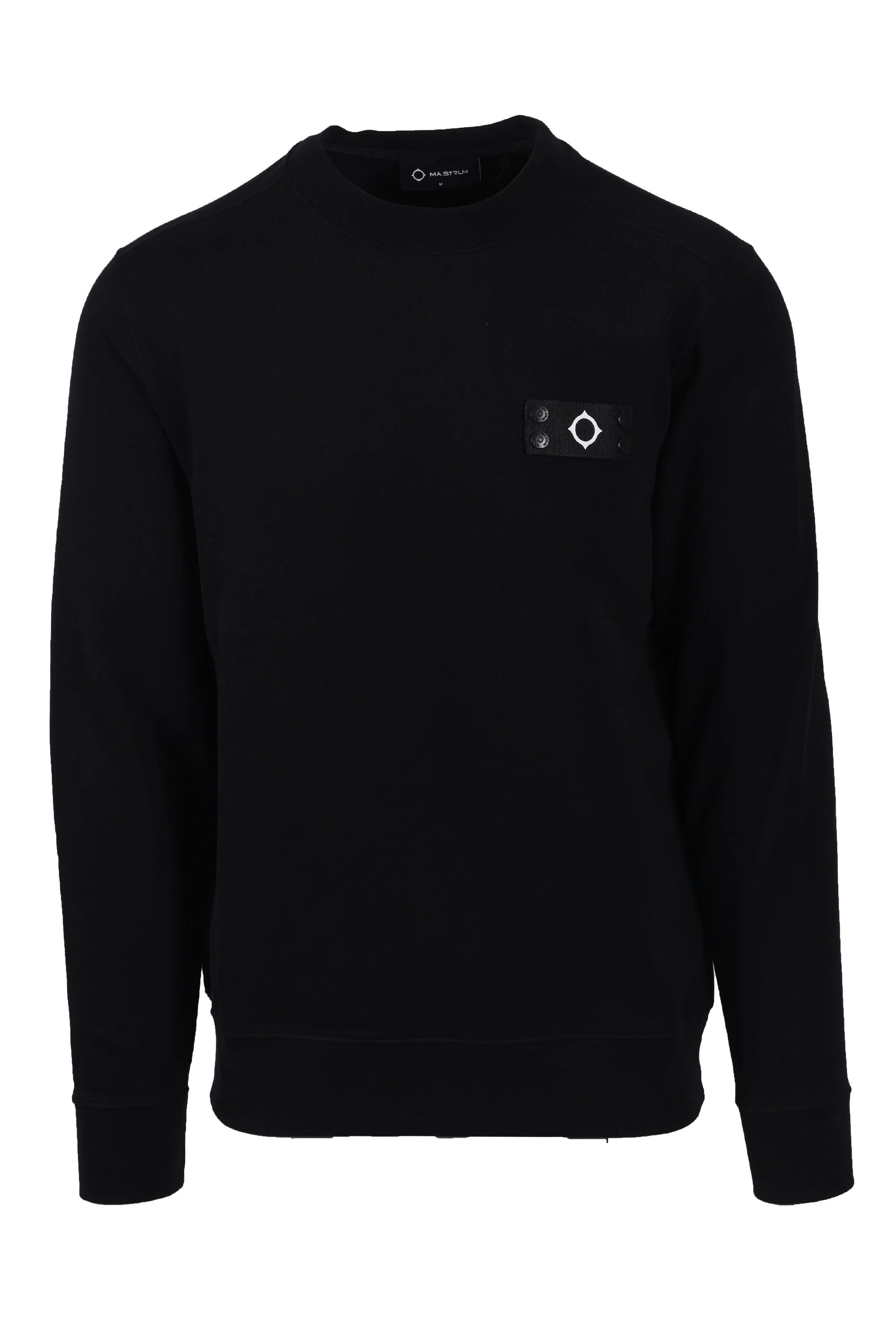 Ma.Strum Neo Crew Sweatshirt Jet Black