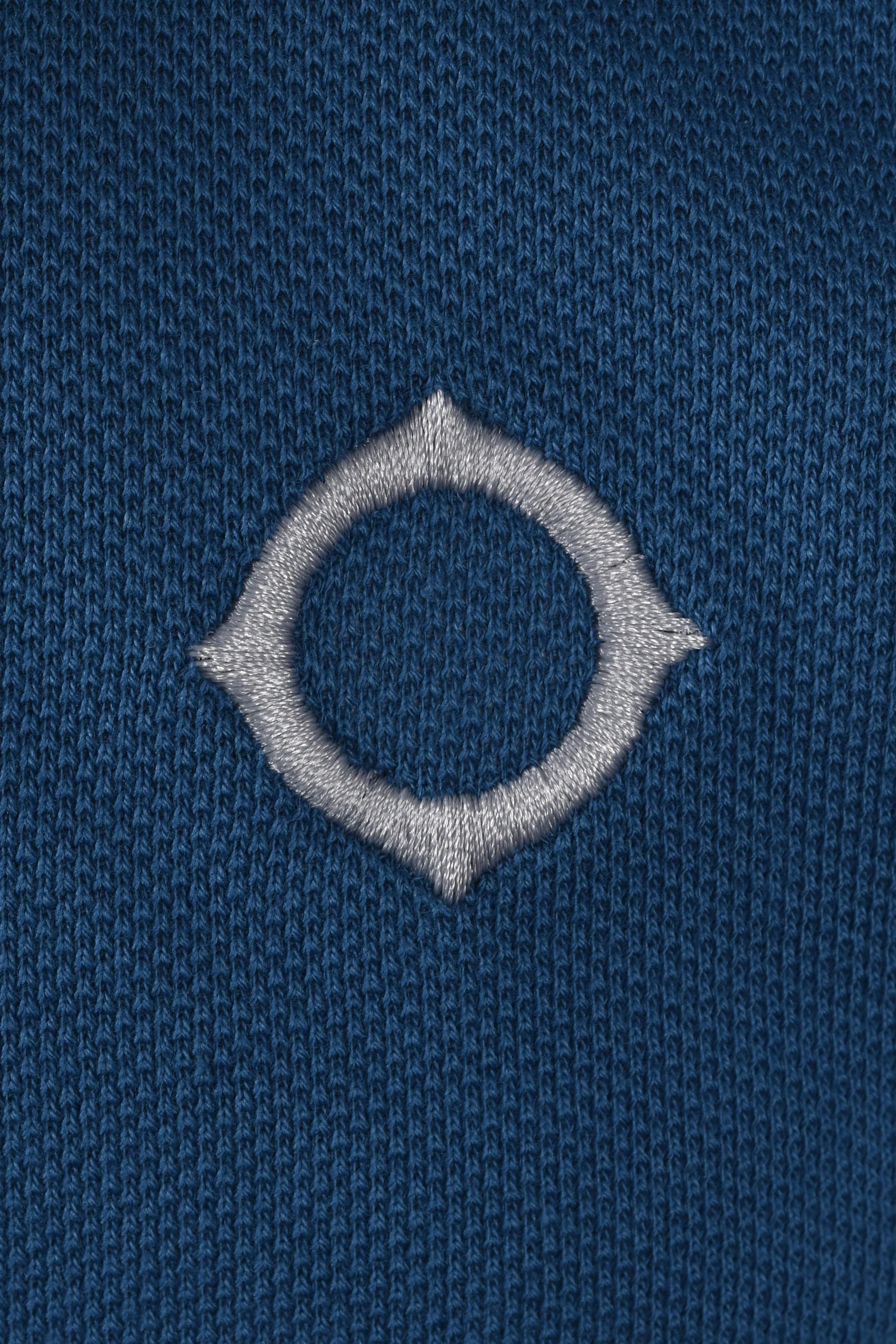 Ma.Strum SS Pique Polo Shirt Midnight - Image 3