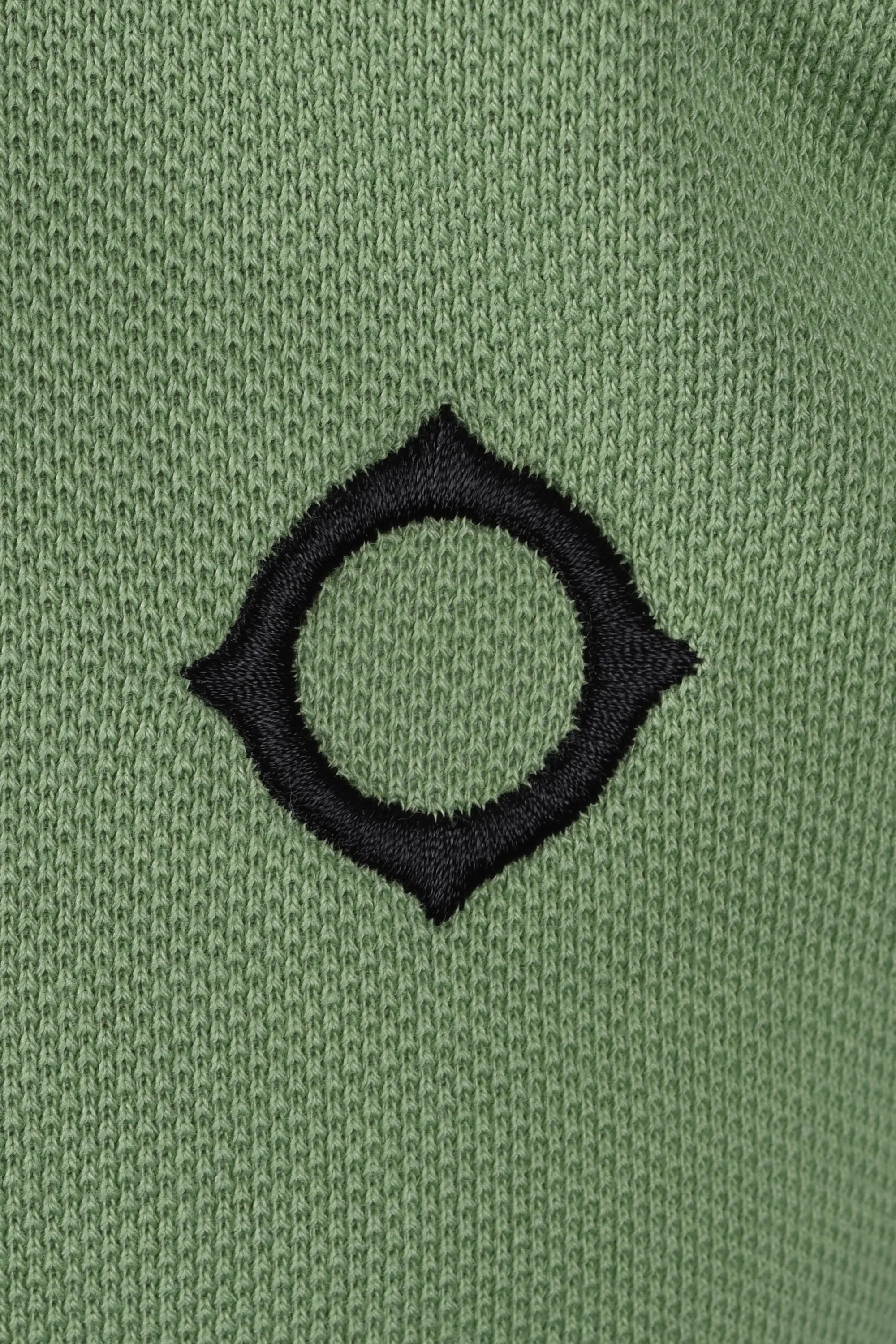 Ma.Strum SS Pique Polo Shirt Sage - Image 3