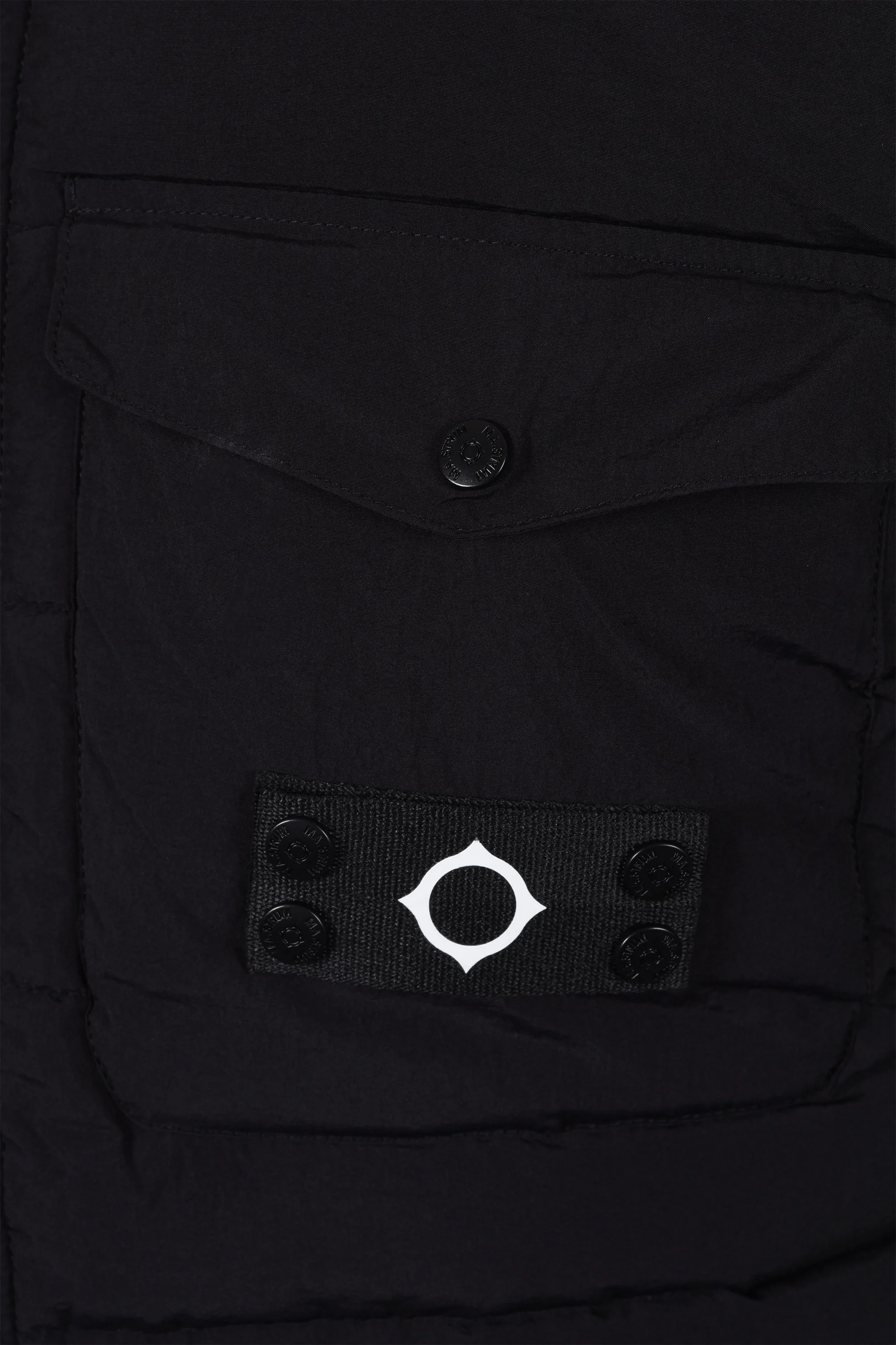 Ma.Strum Storm Knitted Jacket Jet Black - Image 4