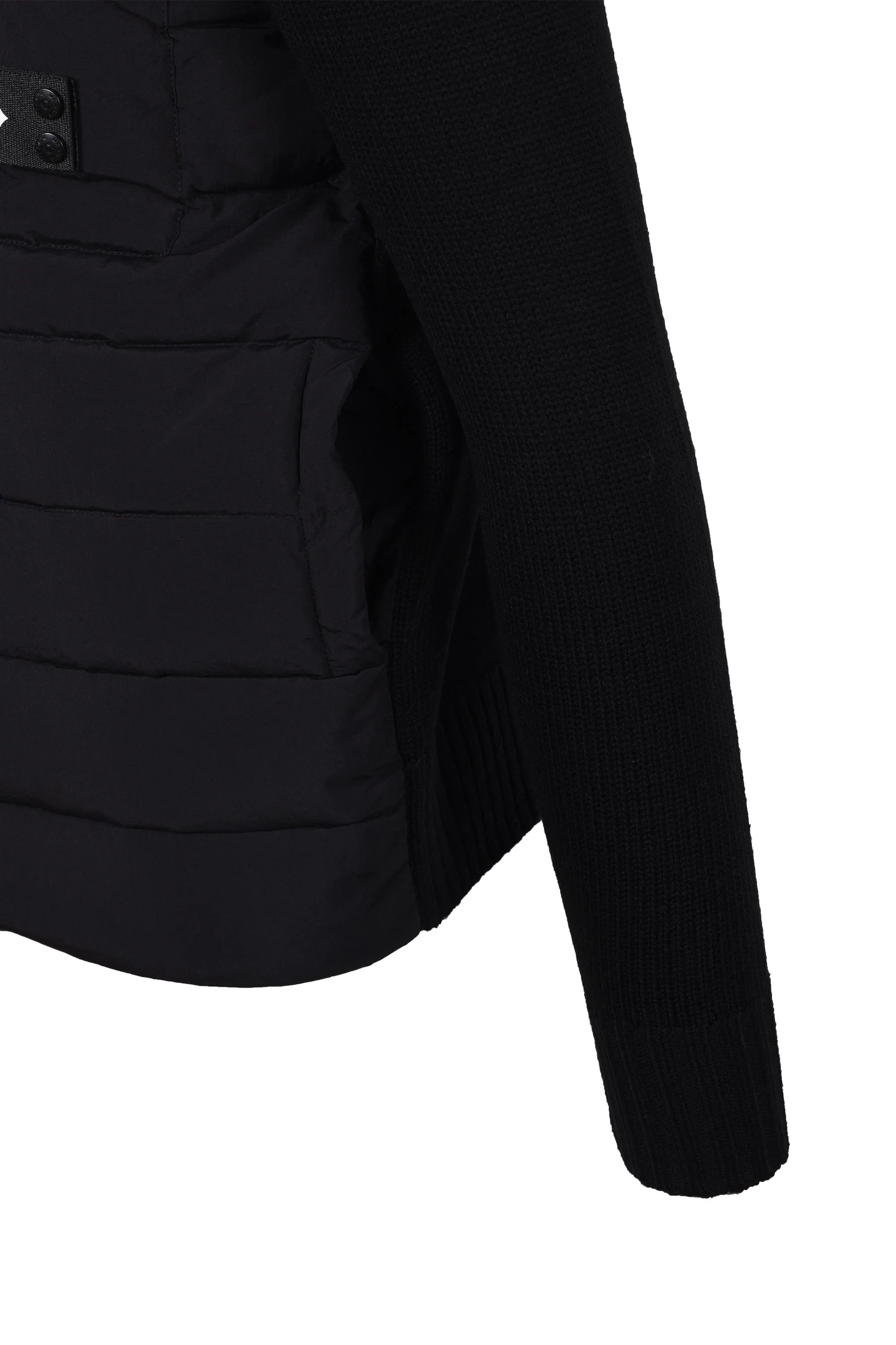 Ma.Strum Storm Knitted Jacket Jet Black - Image 5
