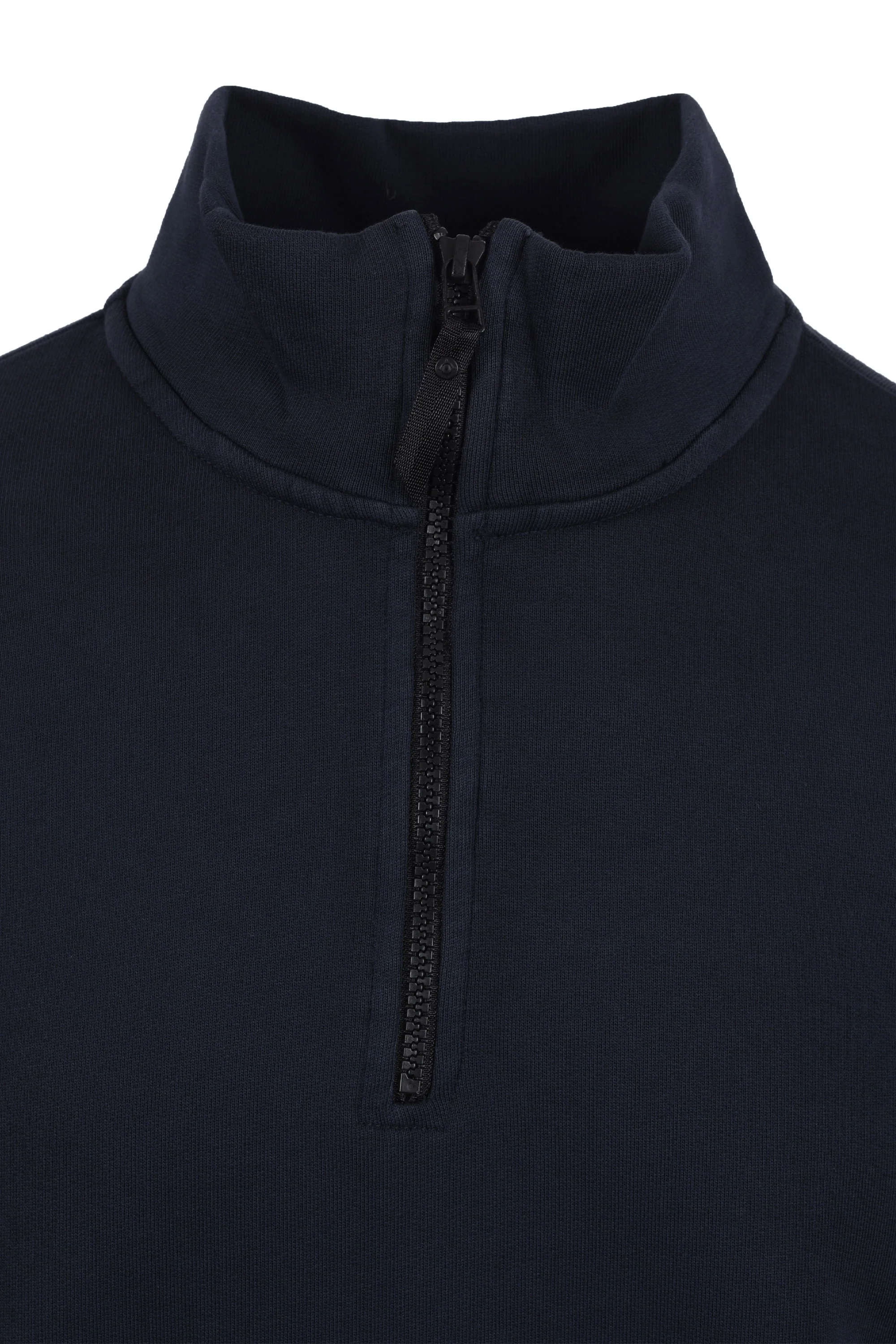 Ma.strum Half Zip Logo Sweat Ink Navy - Image 2
