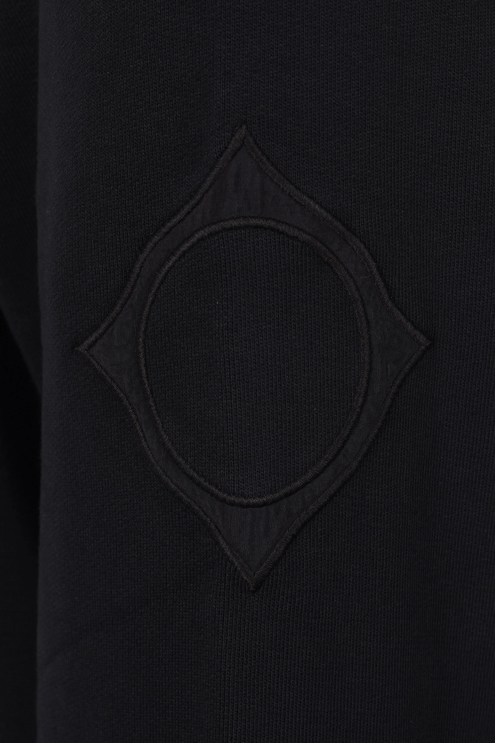 Ma.strum Half Zip Logo Sweat Jet Black - Image 4