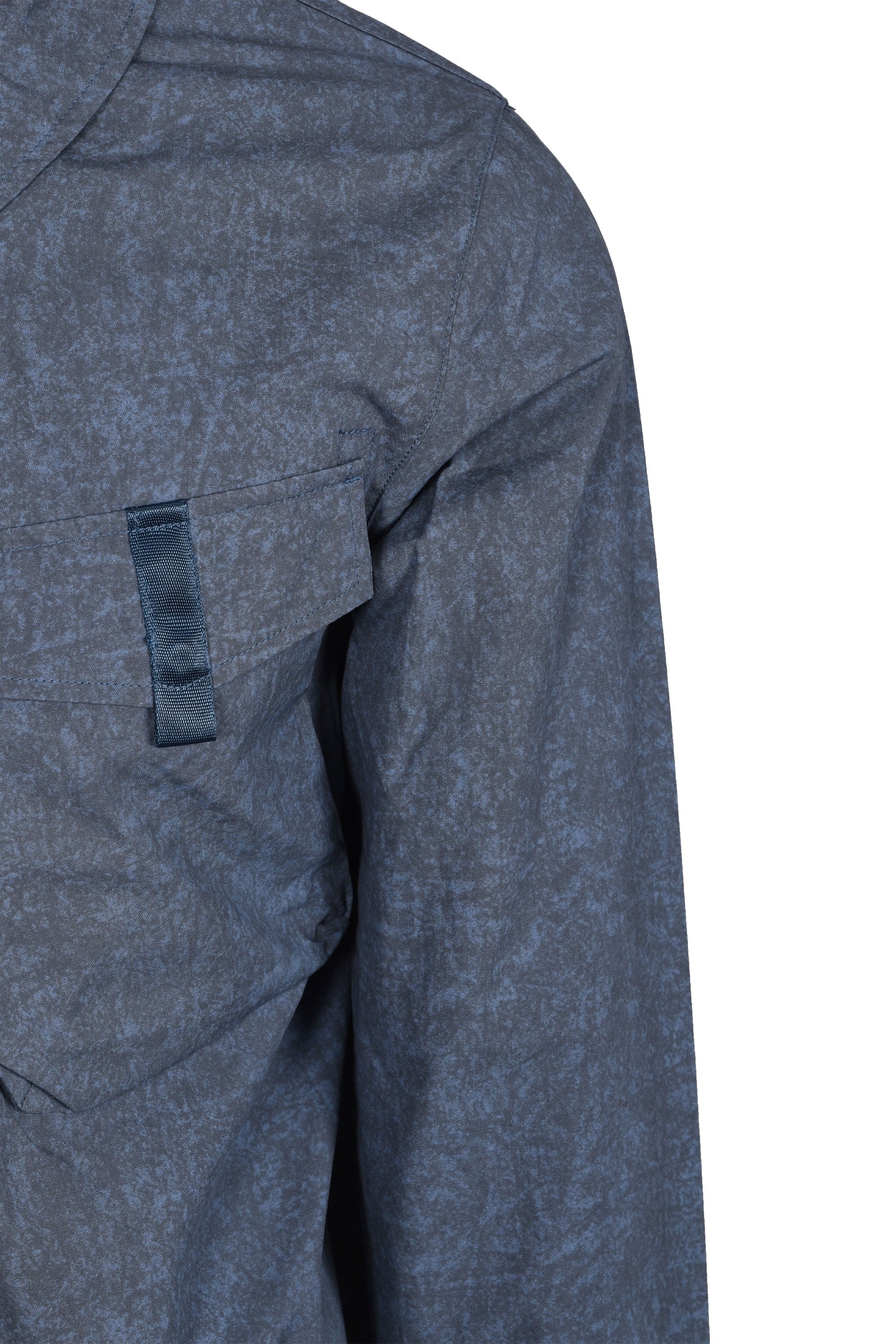 Ma.strum Tie Died Overshirt Ink Navy - Image 4