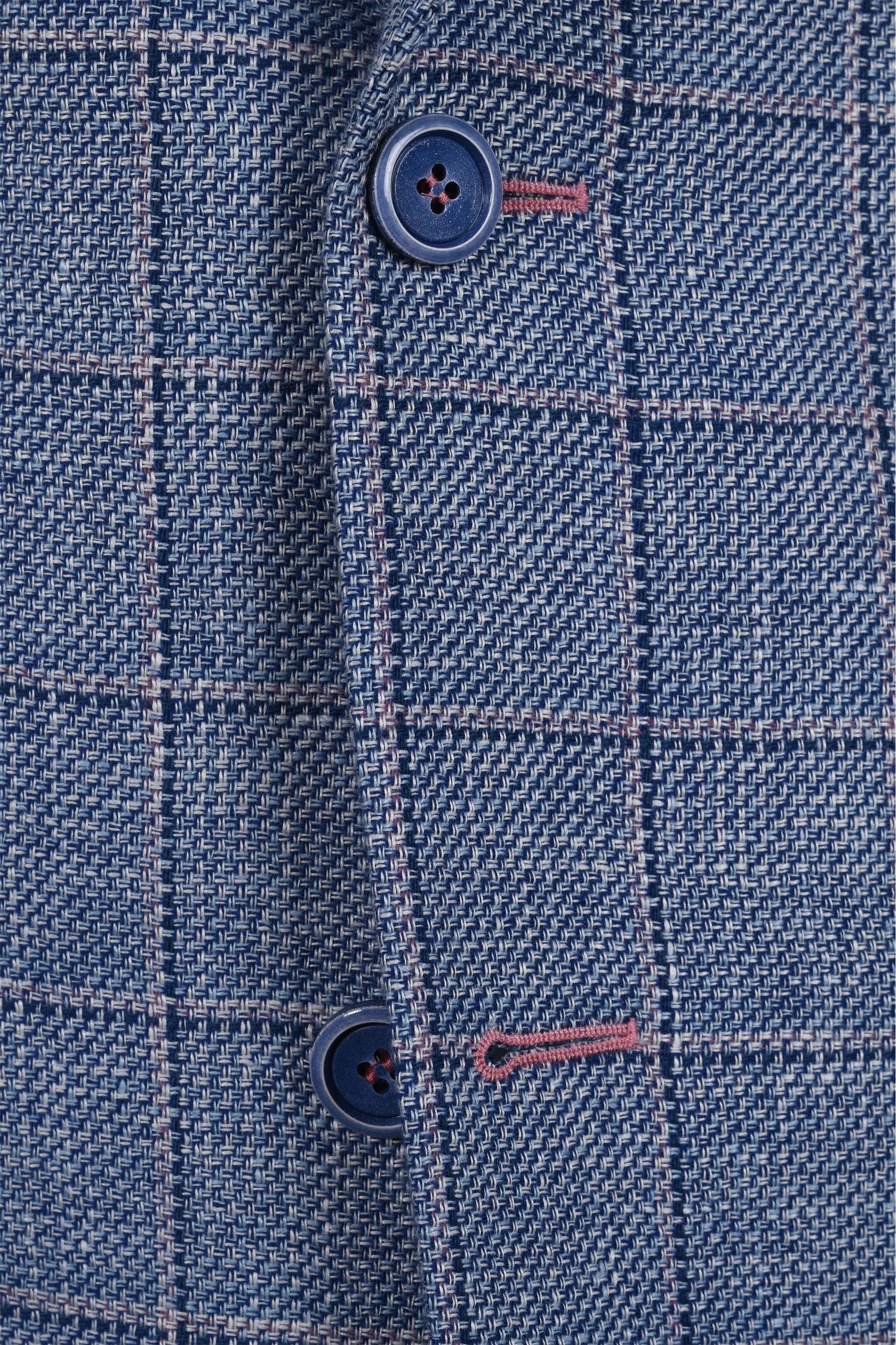 Mazzelli Jacket Blue/Pink Check - Image 4