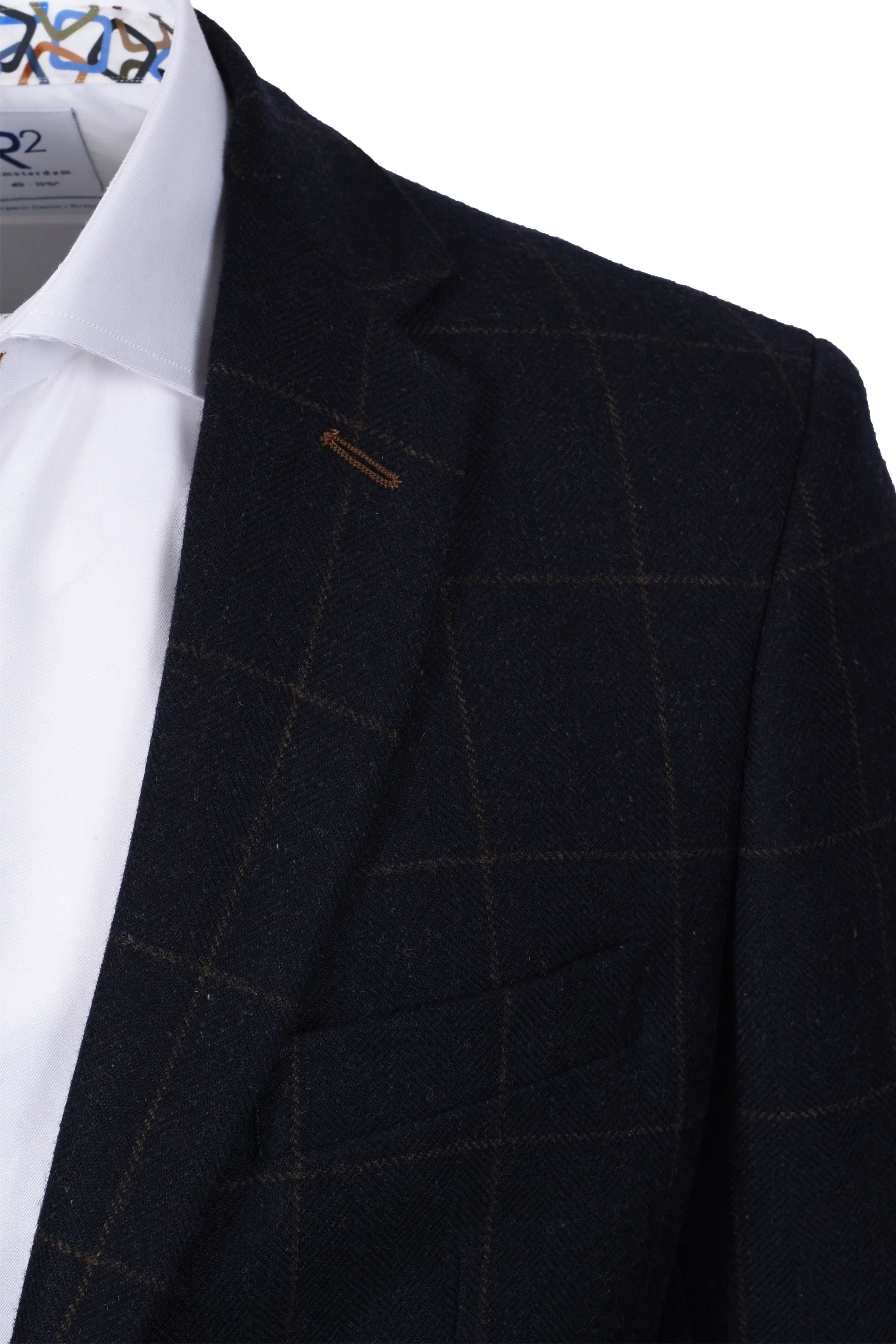 Mazzelli Jacket Navy Overcheck - Image 3