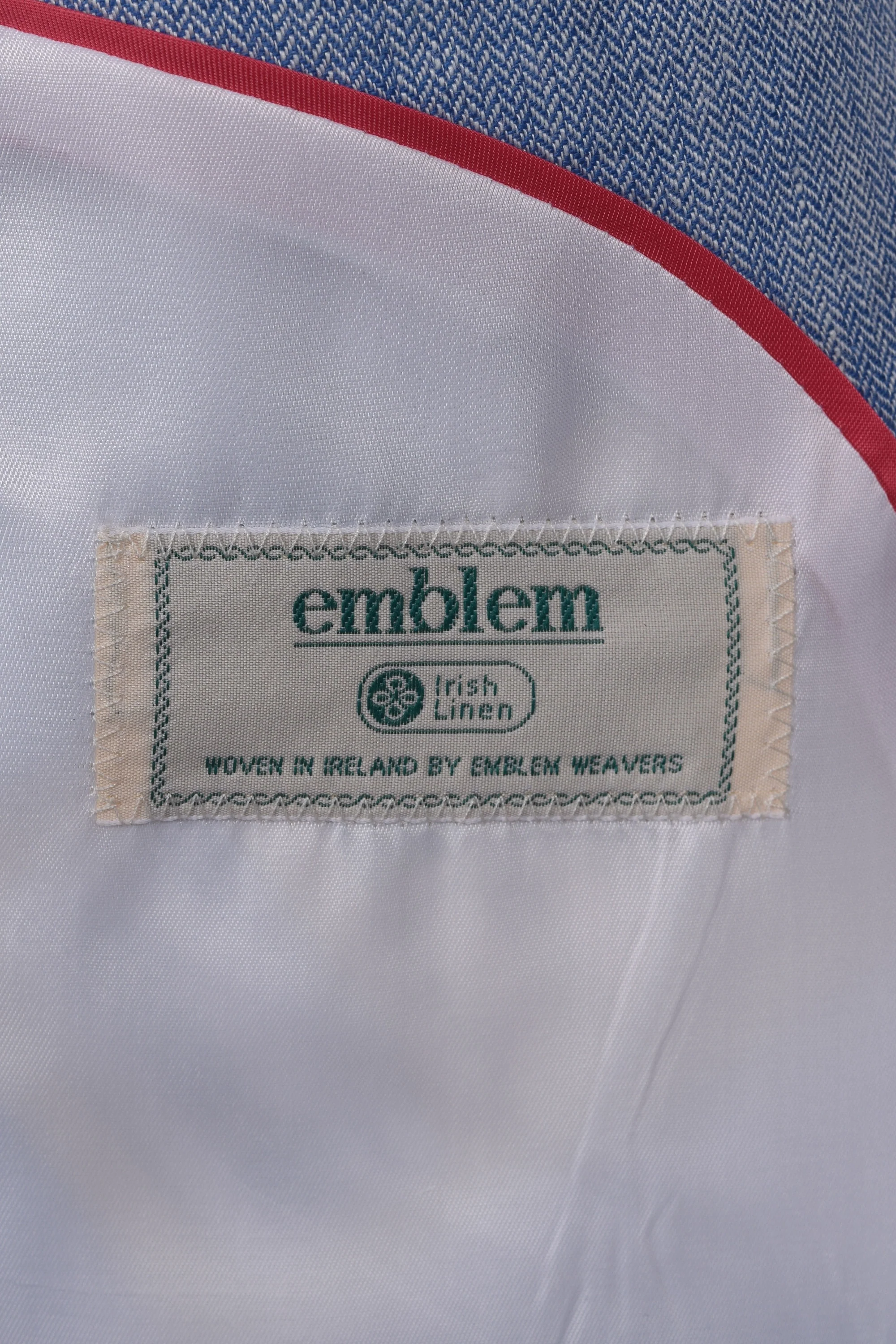 Mazzelli Linen Jacket Light Blue - Image 5
