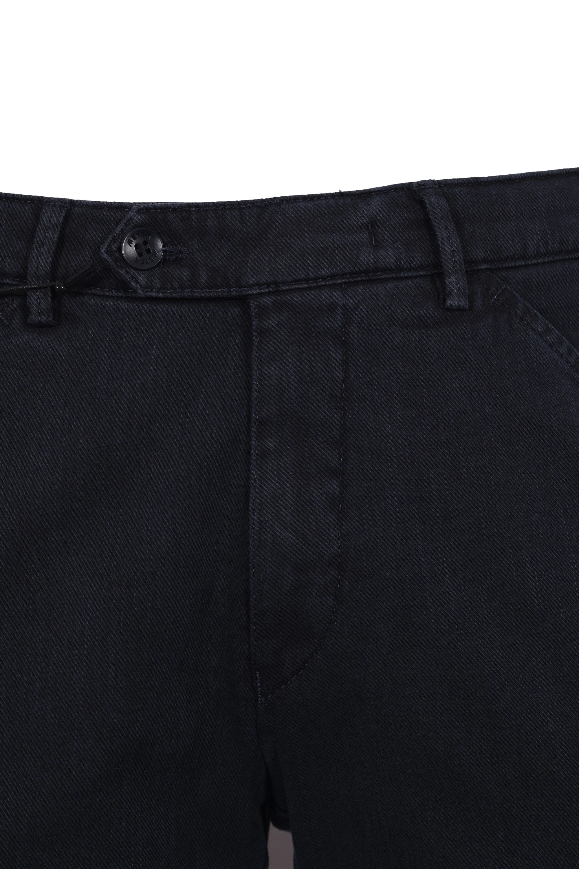 Meyer Chicago Cotton Trouser Navy - Image 3
