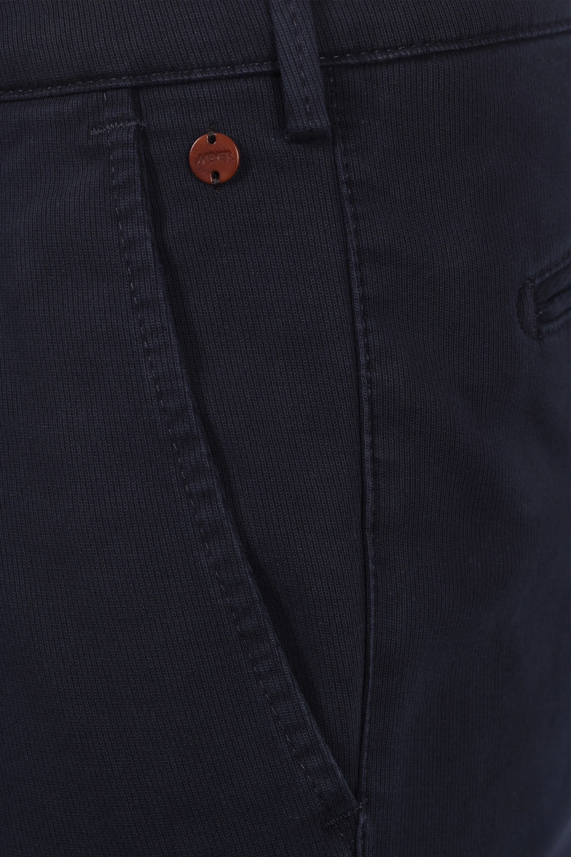 Meyer Rio Cotton Trouser Navy - Image 4