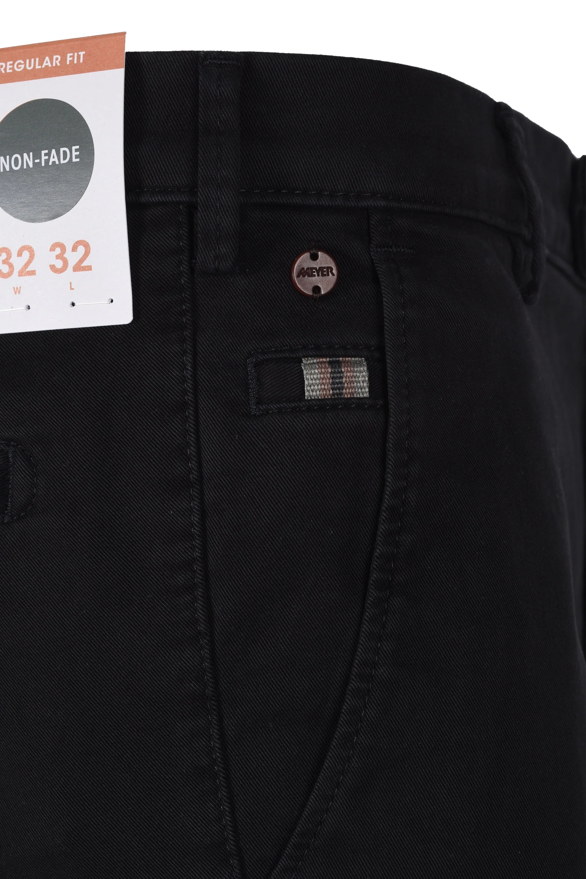 Meyer Roma Cotton Chino Black - Image 5