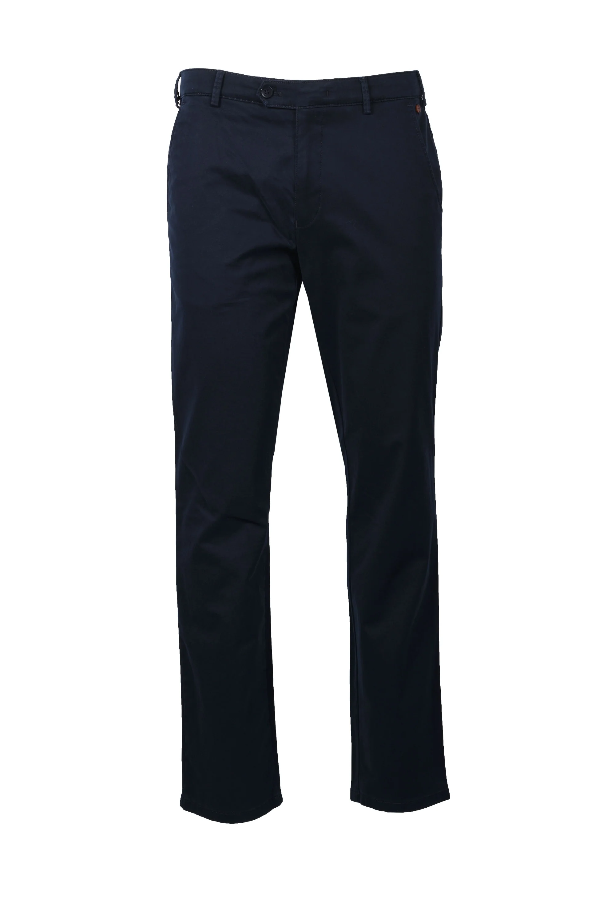 Meyer Roma Lightweight Cotton Chinos Navy - Image 2