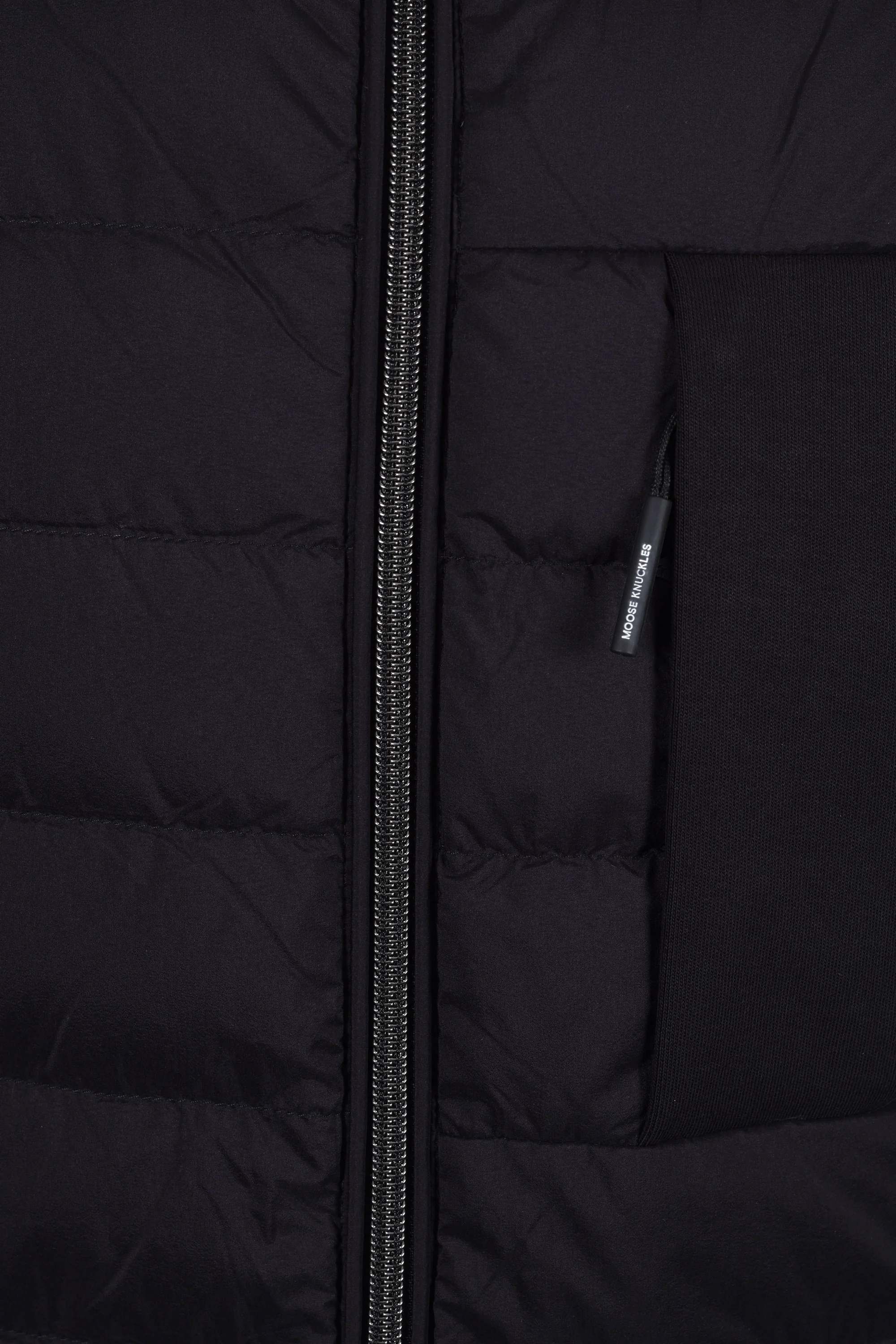 Moose Knuckles Air Down Anderson Hybrid Vest Black - Image 4