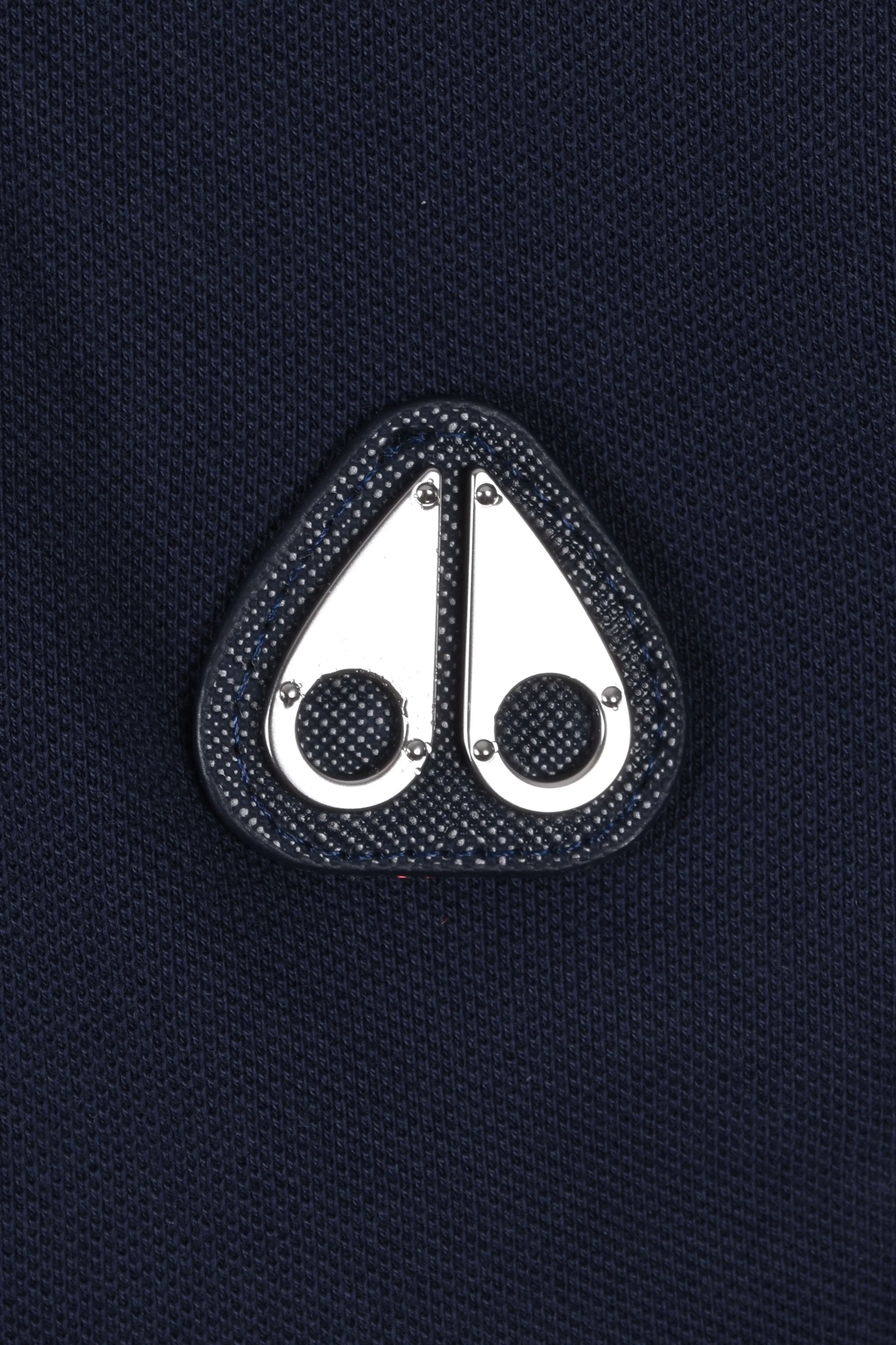 Moose Knuckles Everett Polo Shirt Navy - Image 3