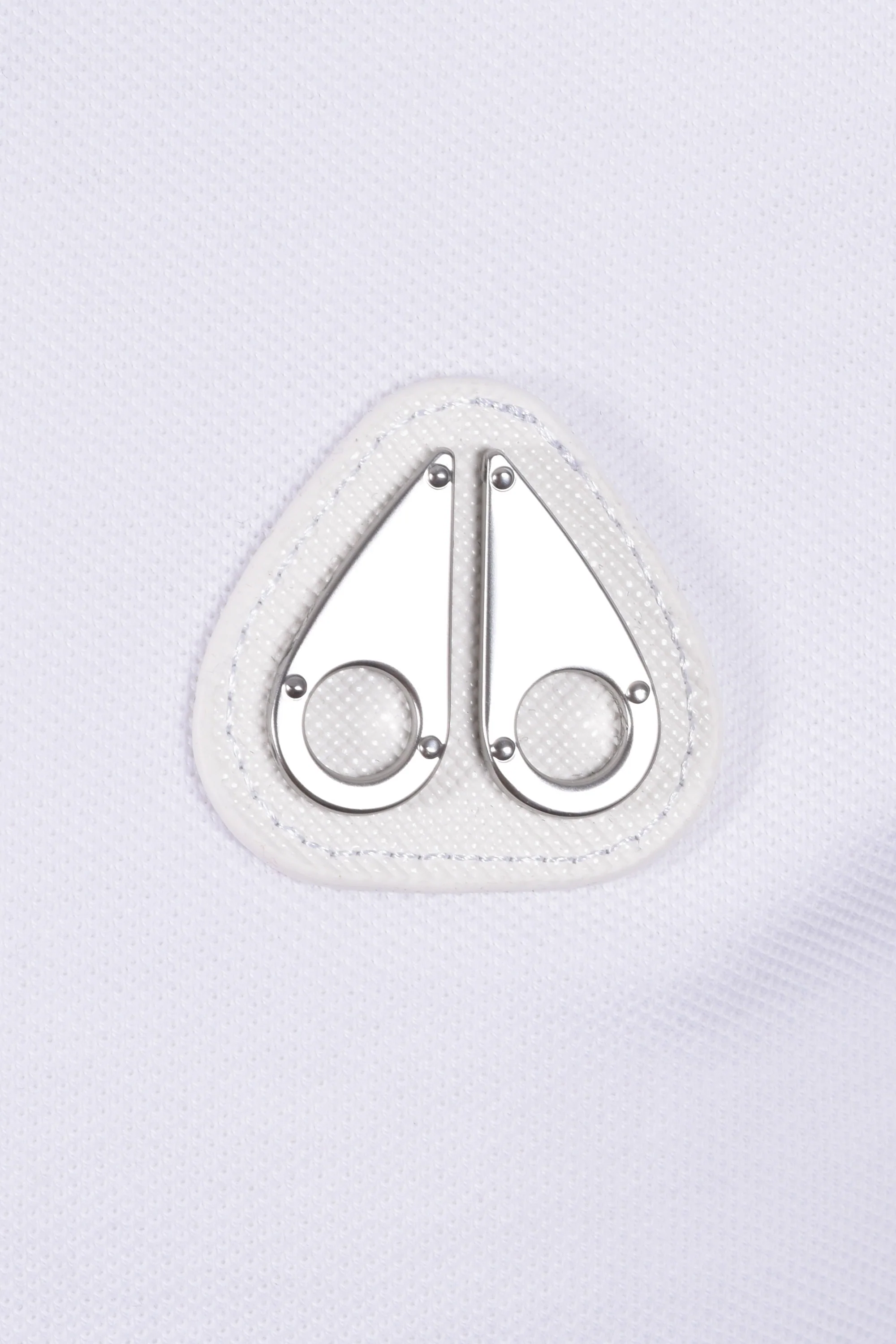 Moose Knuckles Everett Polo Shirt White - Image 3