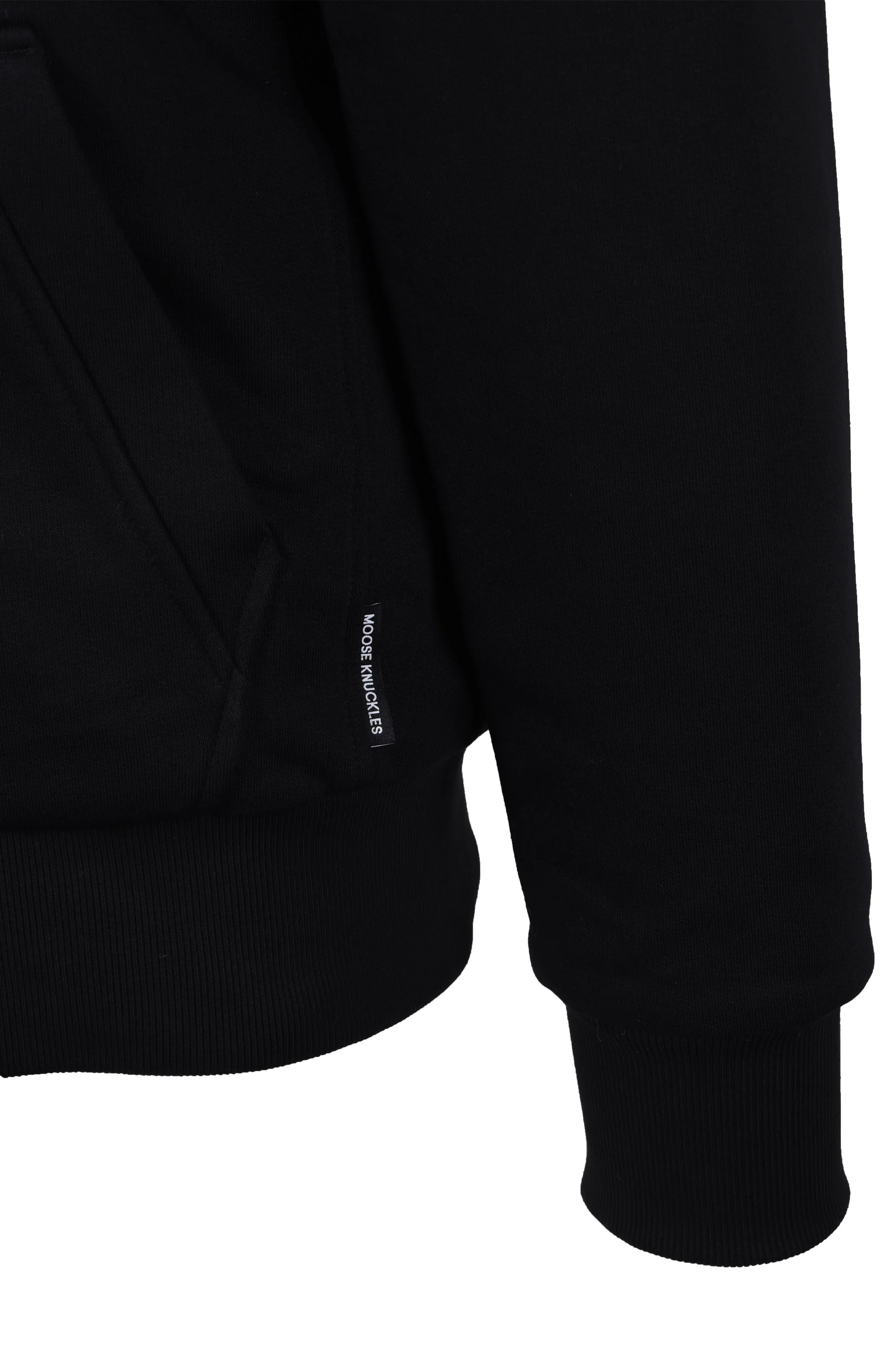 Moose Knuckles Classic Bunny Hooded Full Zip Black - Image 3