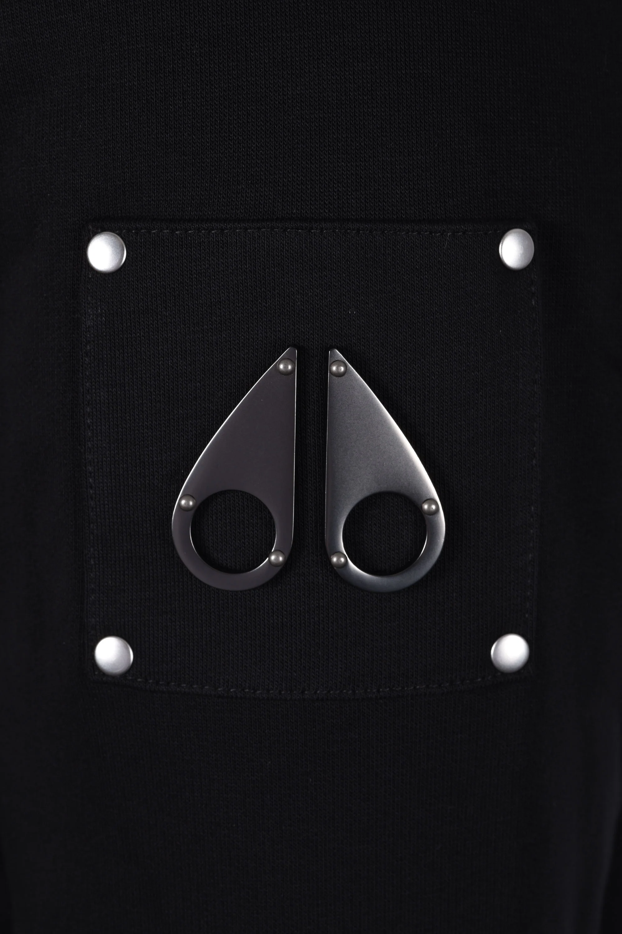 Moose Knuckles Classic Bunny Hooded Full Zip Black - Image 4