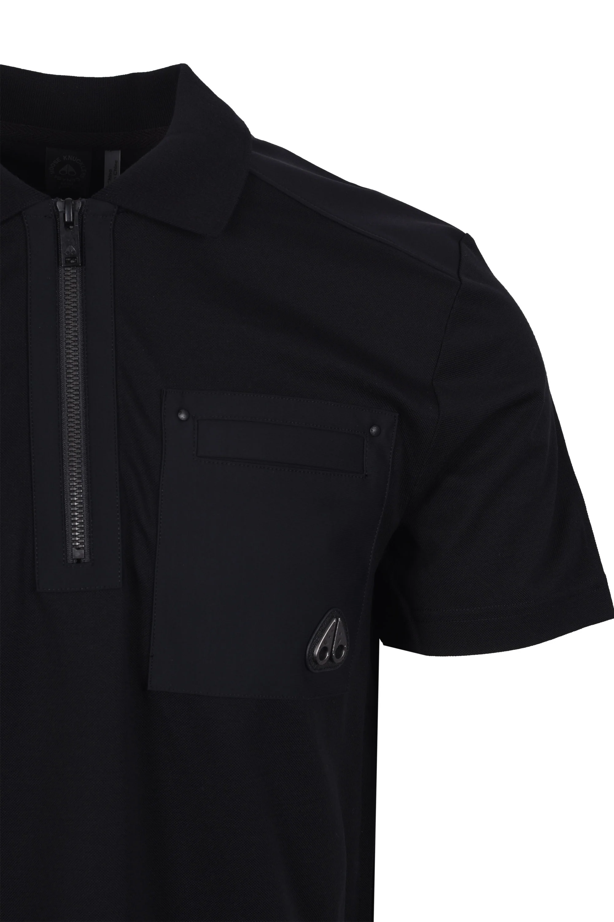 MOOSE KNUCKLES DALON POLO BLACK - Image 2