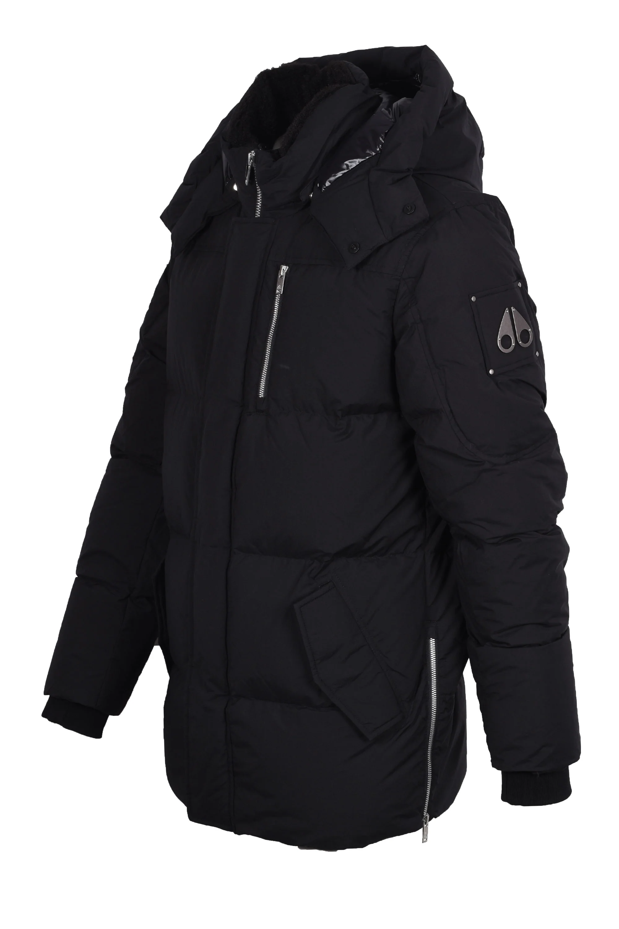 Moose Knuckles Everest 3Q Puffer Jacket Black - Image 2