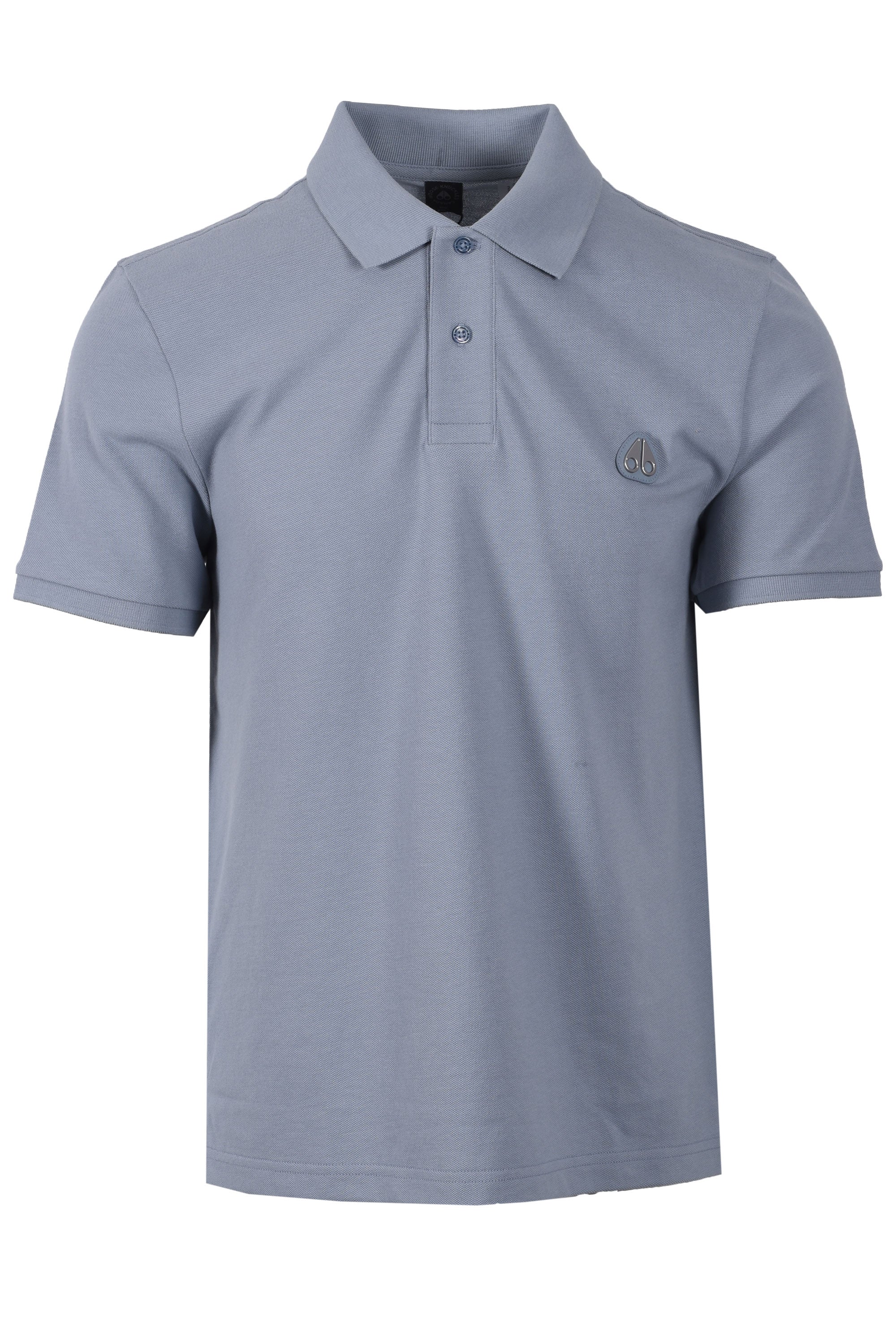 MOOSE KNUCKLES EVERETT POLO SHIRT JET STREAM