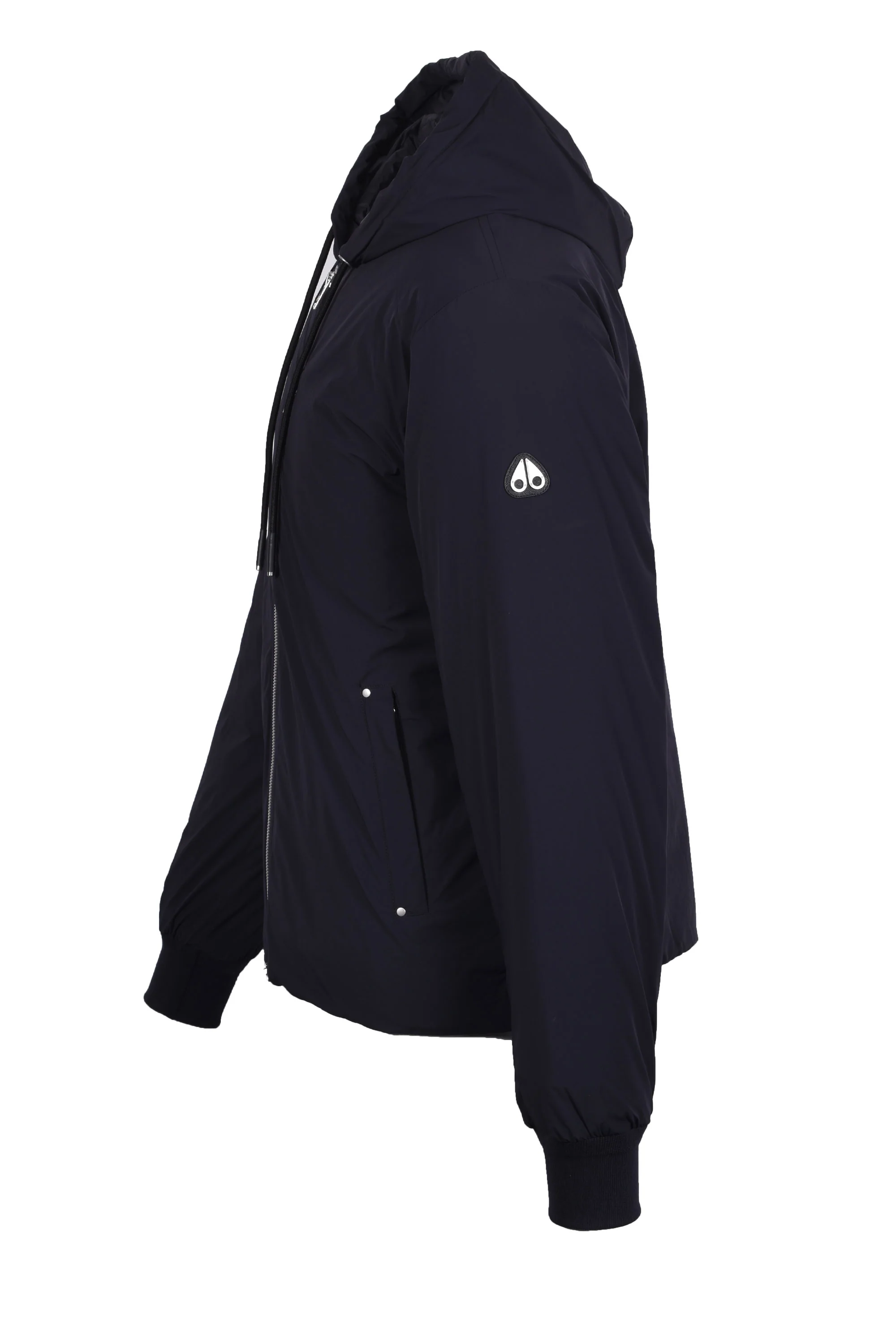 Moose Knuckles Hooded Northdale Jacket Navy - Image 2