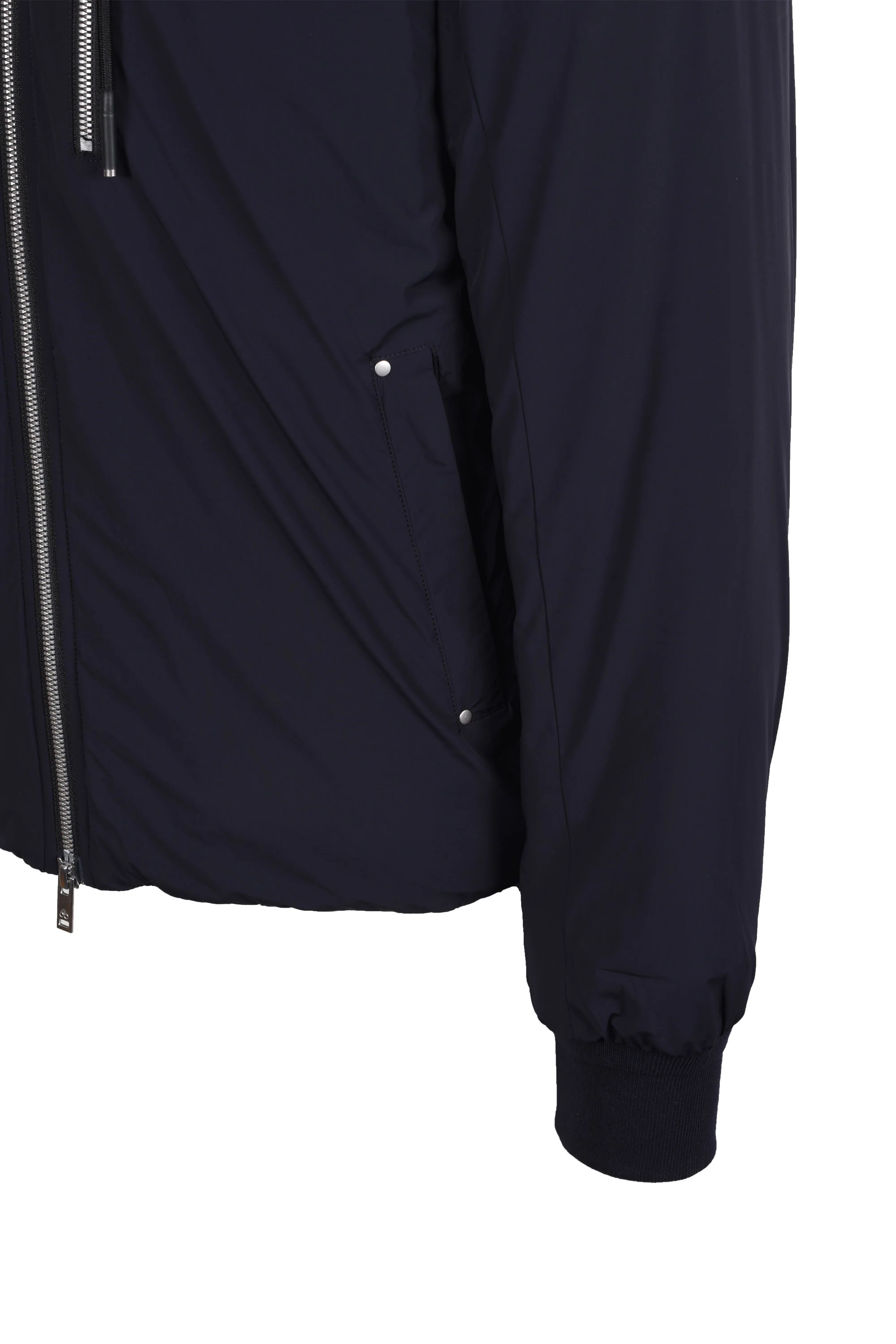 Moose Knuckles Hooded Northdale Jacket Navy - Image 3