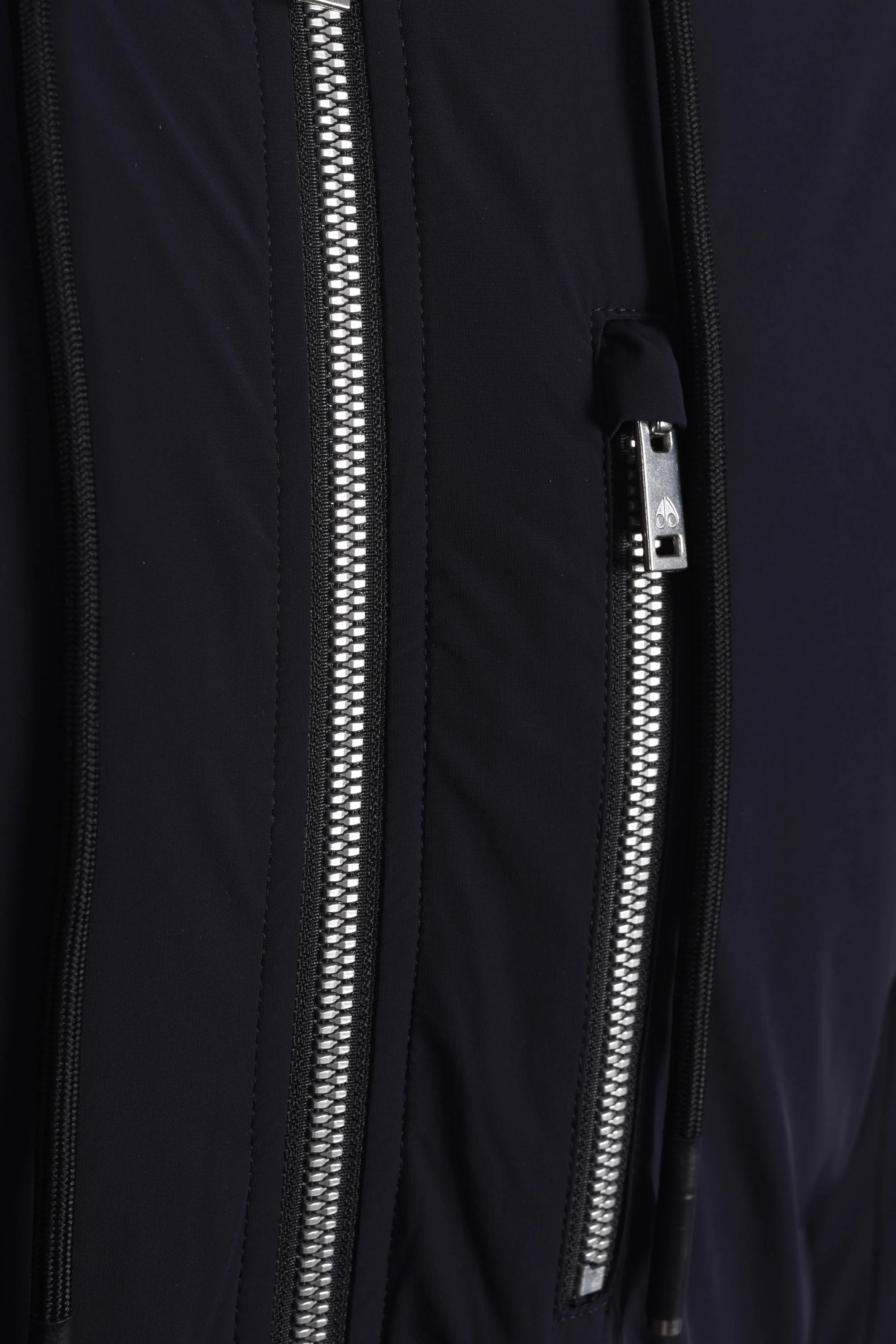 Moose Knuckles Hooded Northdale Jacket Navy - Image 5