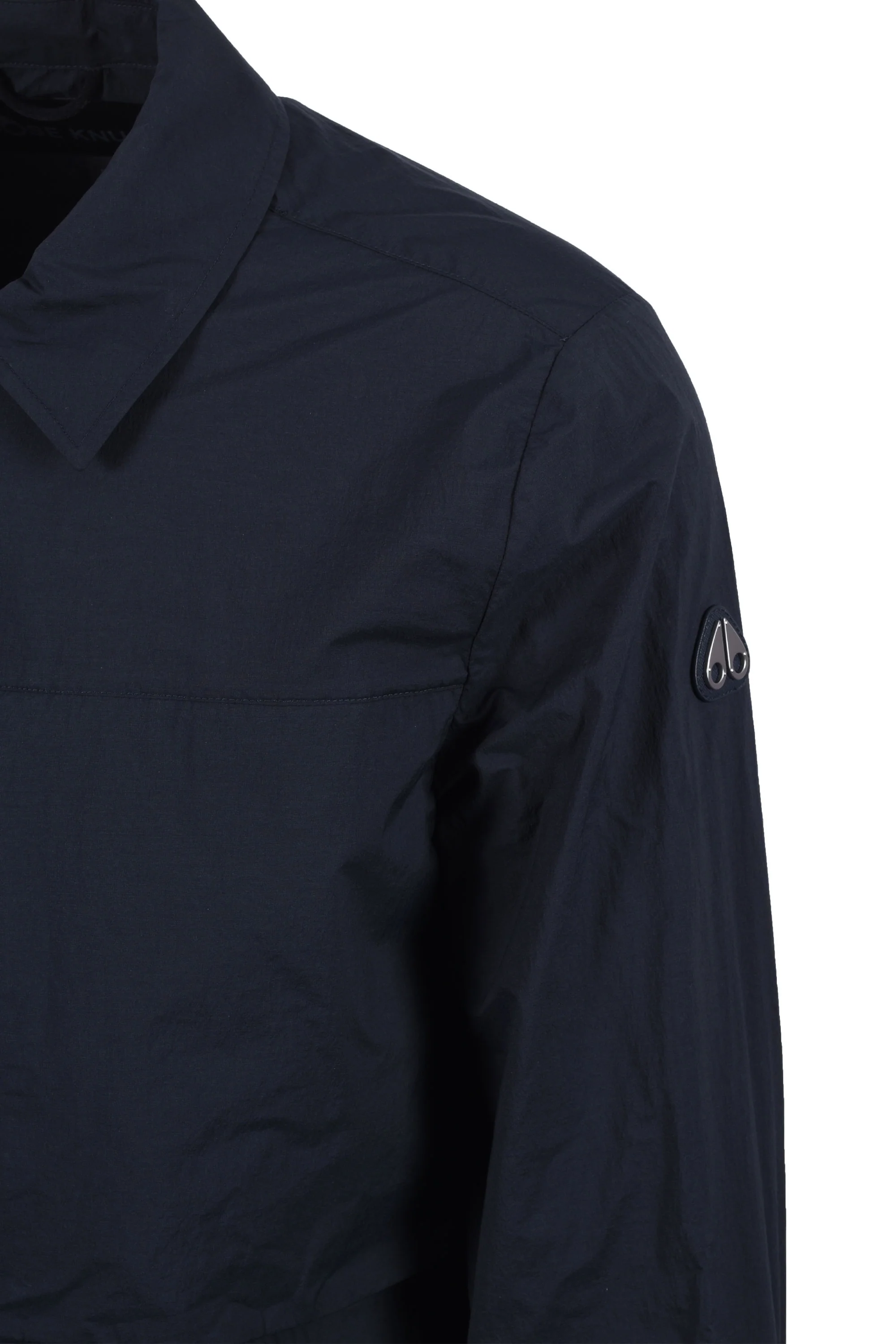 Moose Knuckles Waverley Shirt Jacket Navy - Image 3