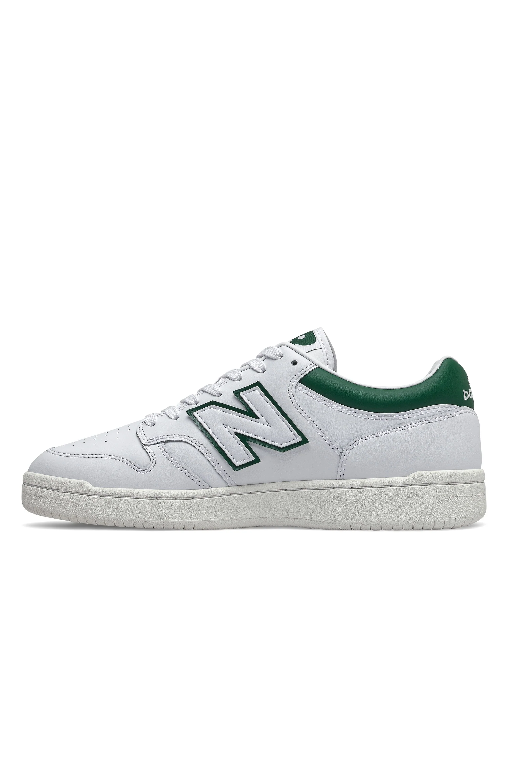New Balance 480 Trainer White/Green - Image 2